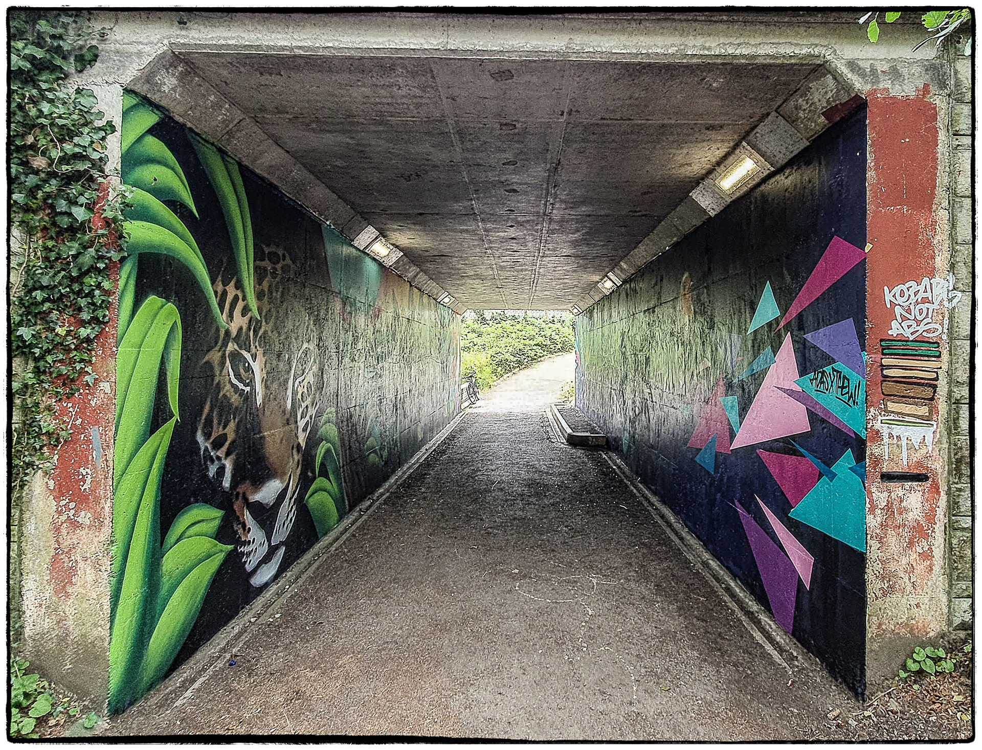 Tondu Pandy Park underpass - THEW