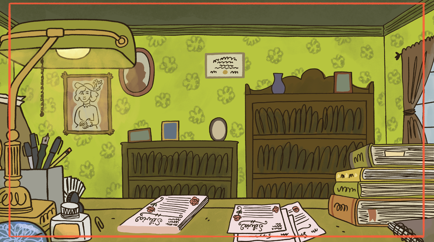 Long Story Short (BG Paint Only, Layout by Miranda Harmon)