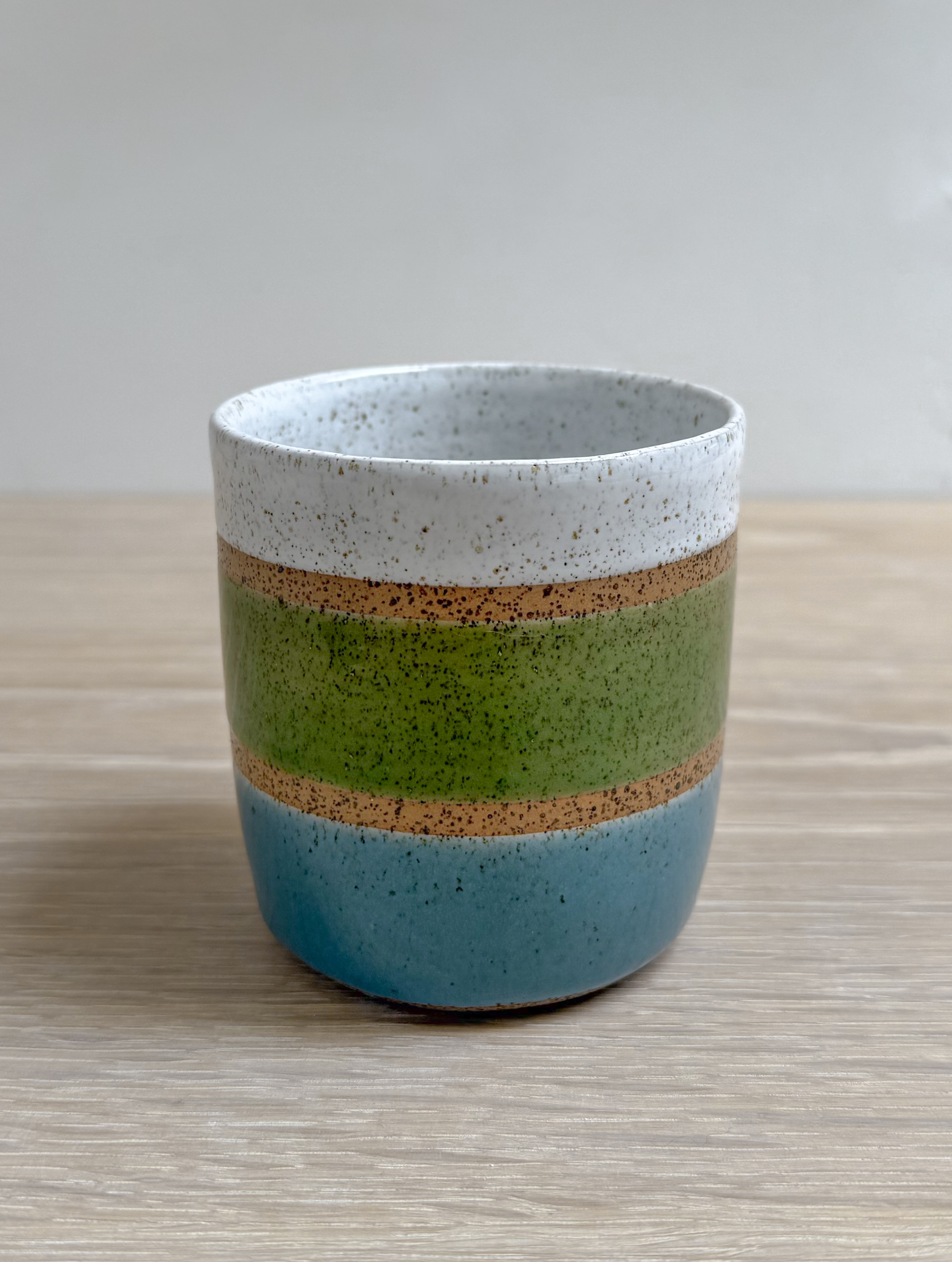 Finished 8cm slip cast cup