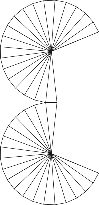 Pattern for a Icosagonal Dipyramid