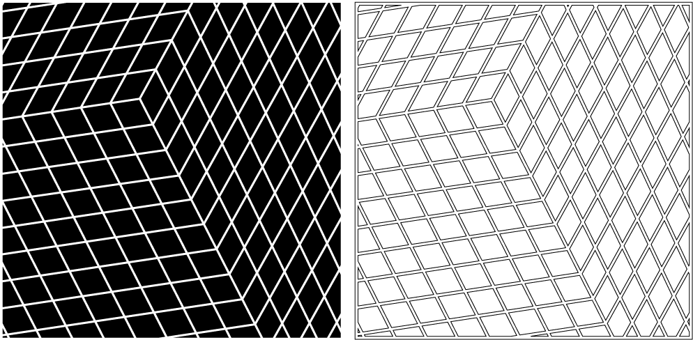 The design for the tile in the video and outlines for vinyl cutting