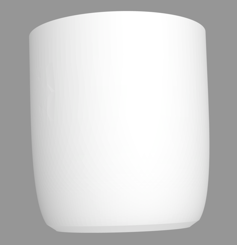 3D model of an 8cm cup