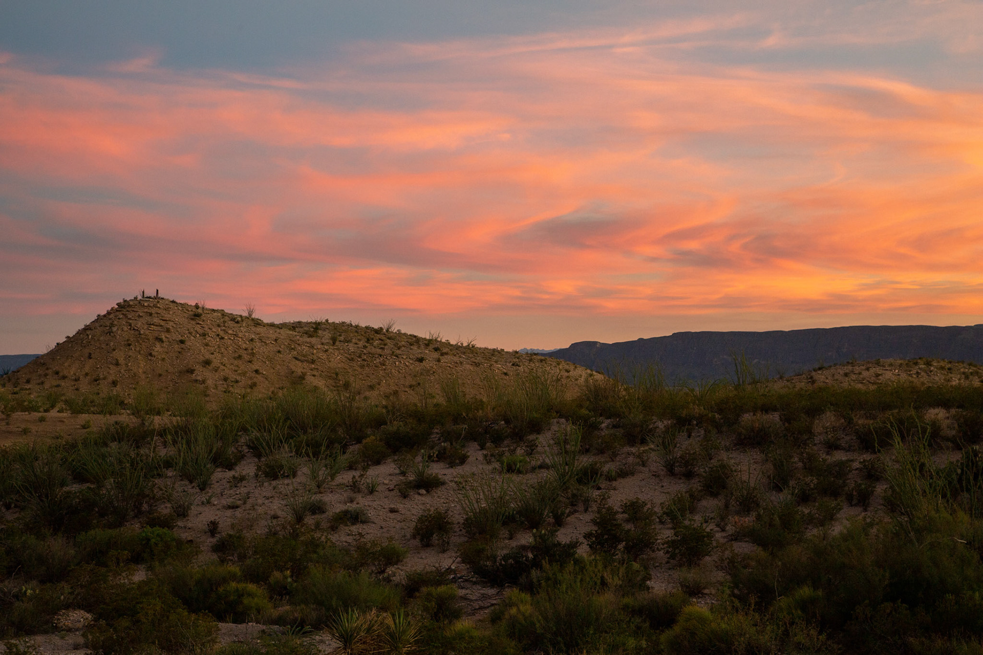 Big Bend Sunset