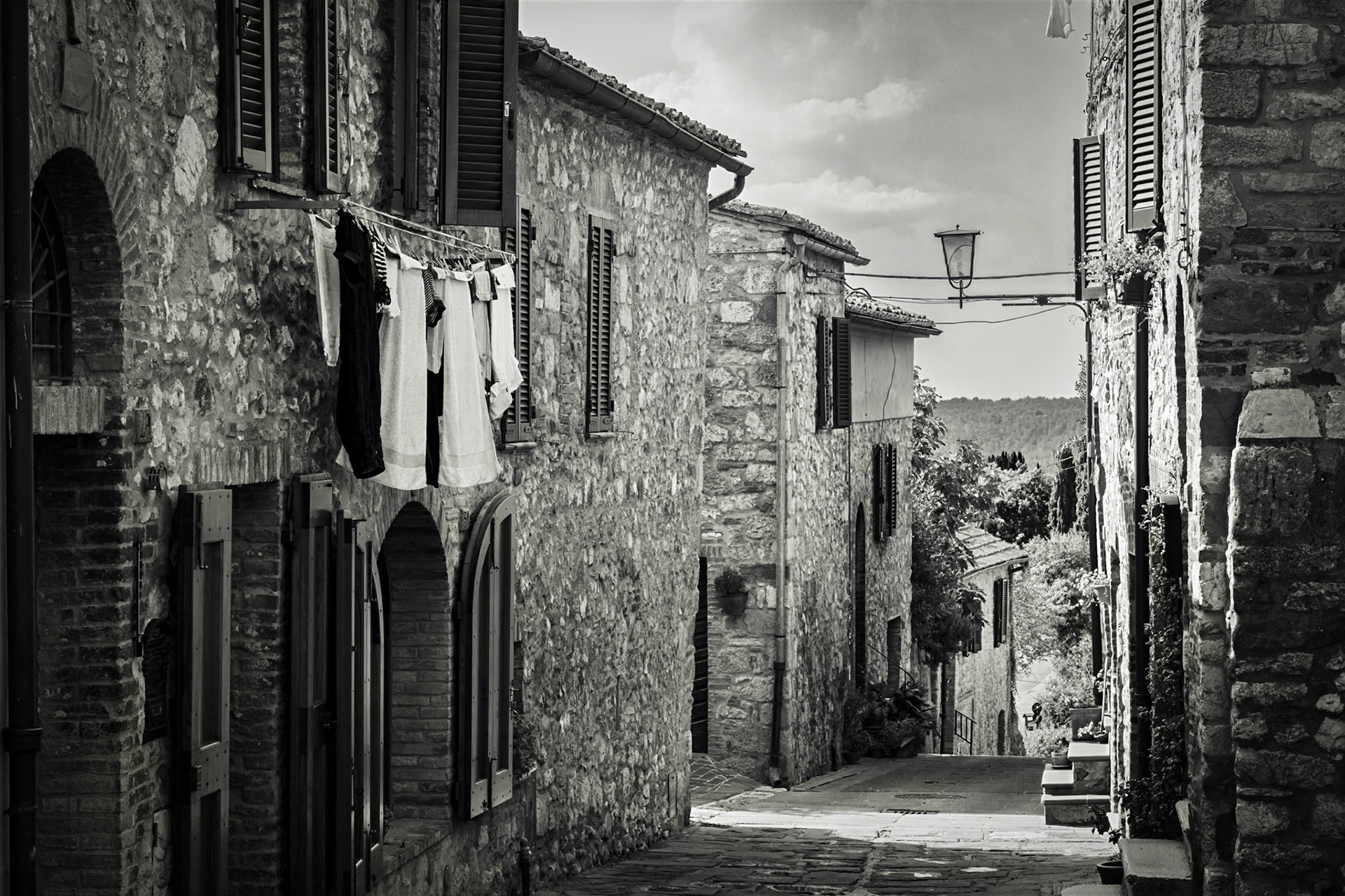 Quiet Day In Montefollonico