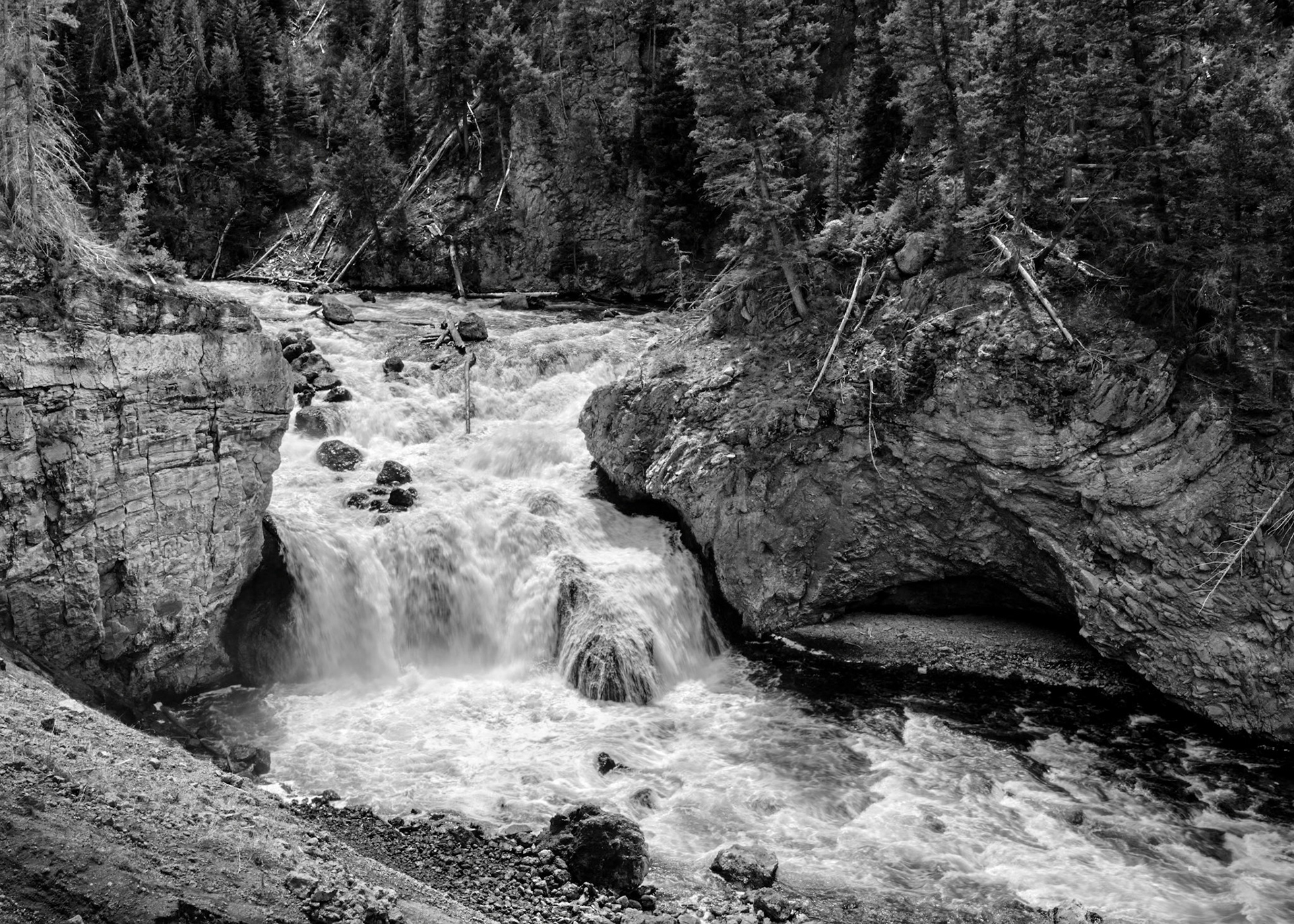 Firehole Falls
