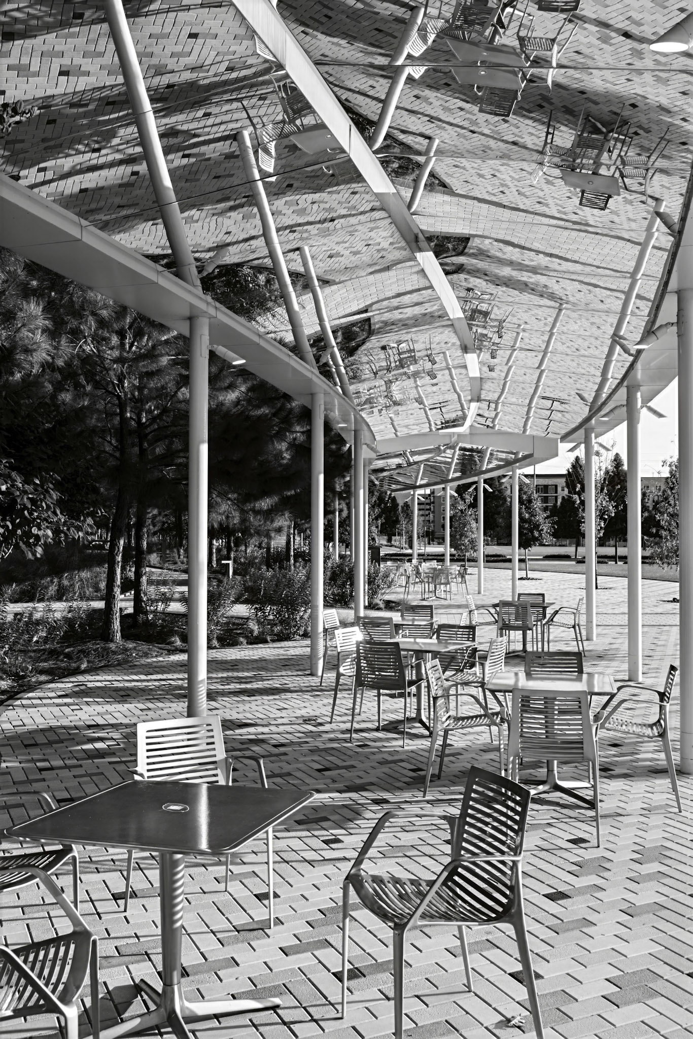Mirrored Pavilion