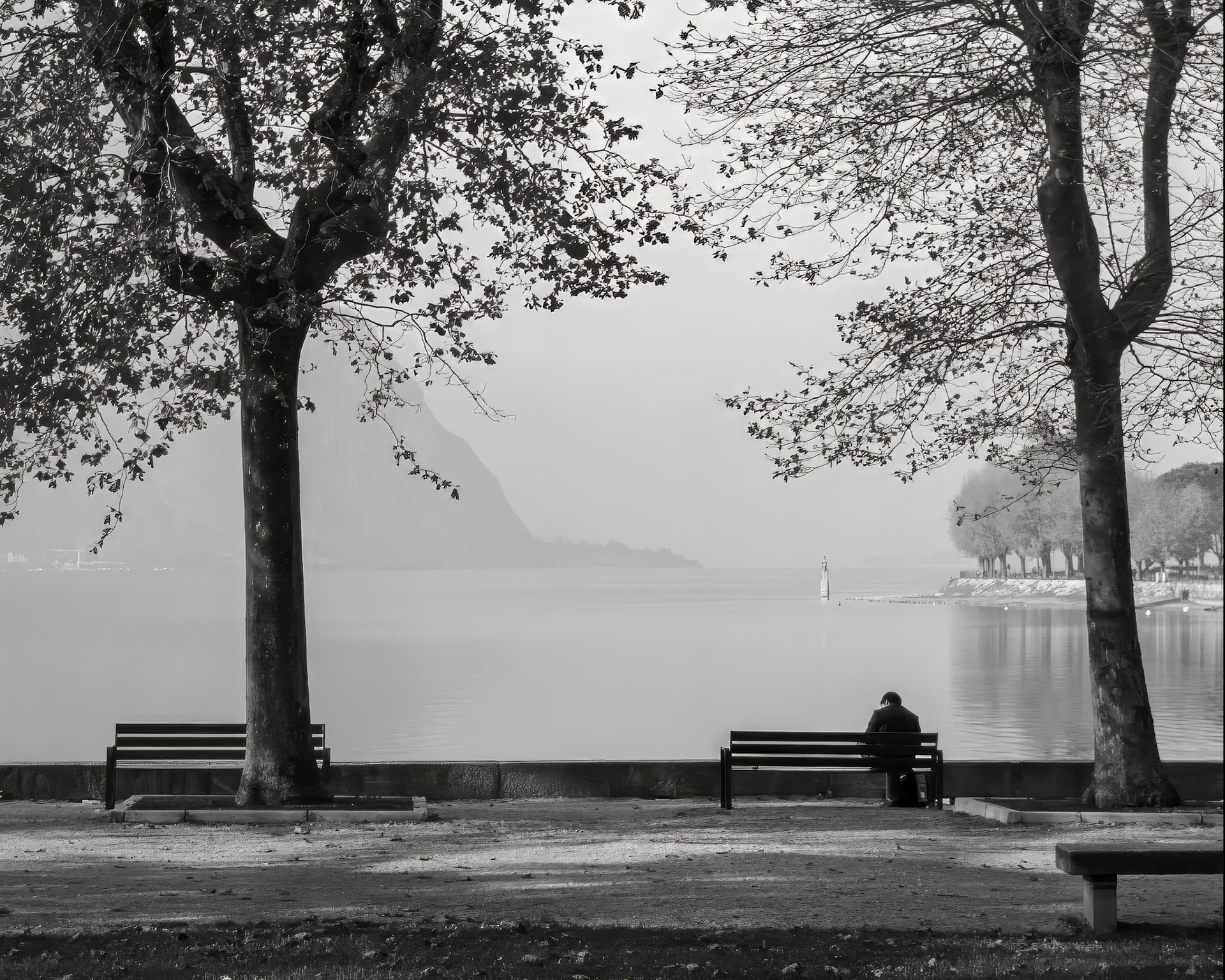 Enjoying The Day At Lake Como