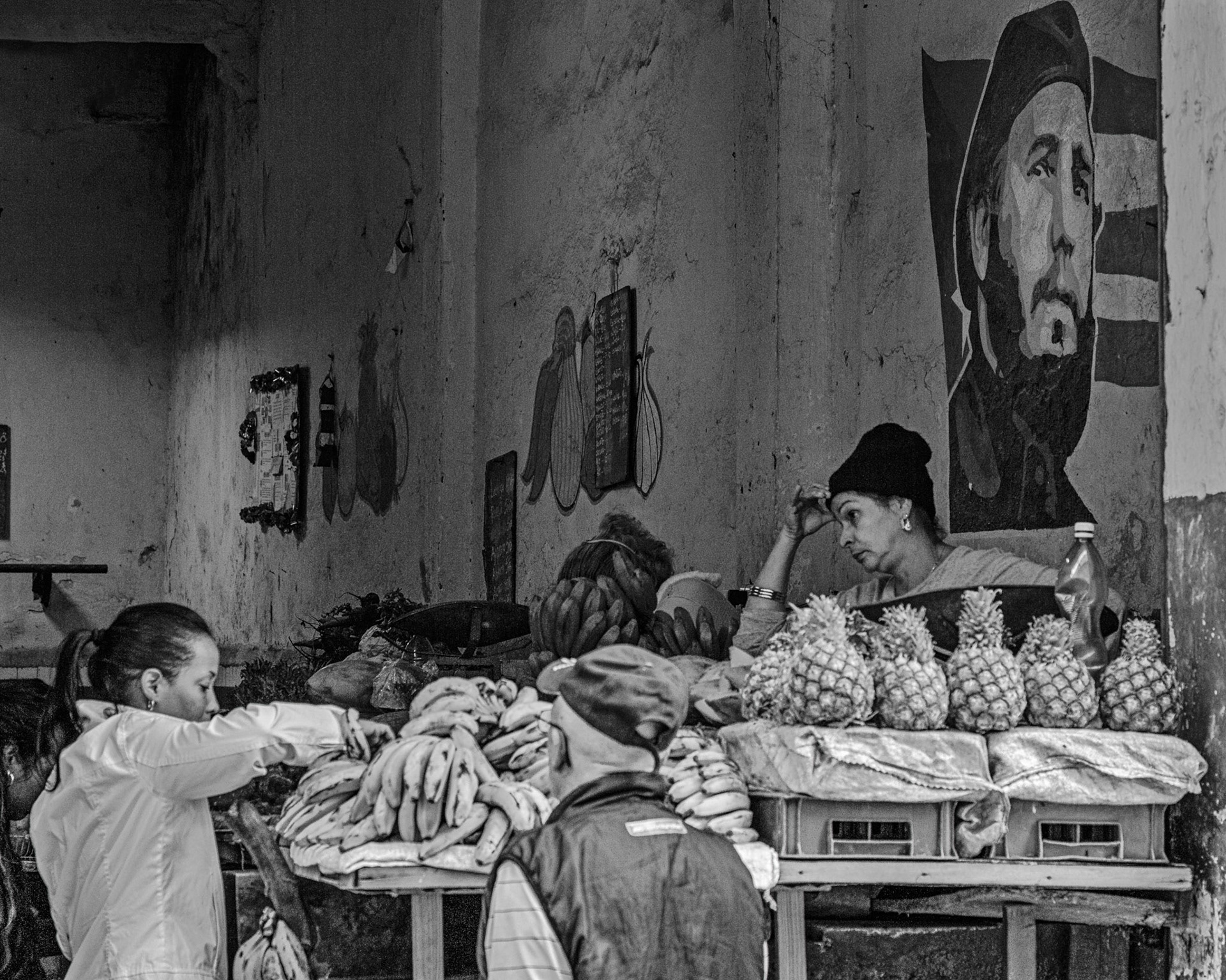 The Previous Owner's Picture Is On The Wall