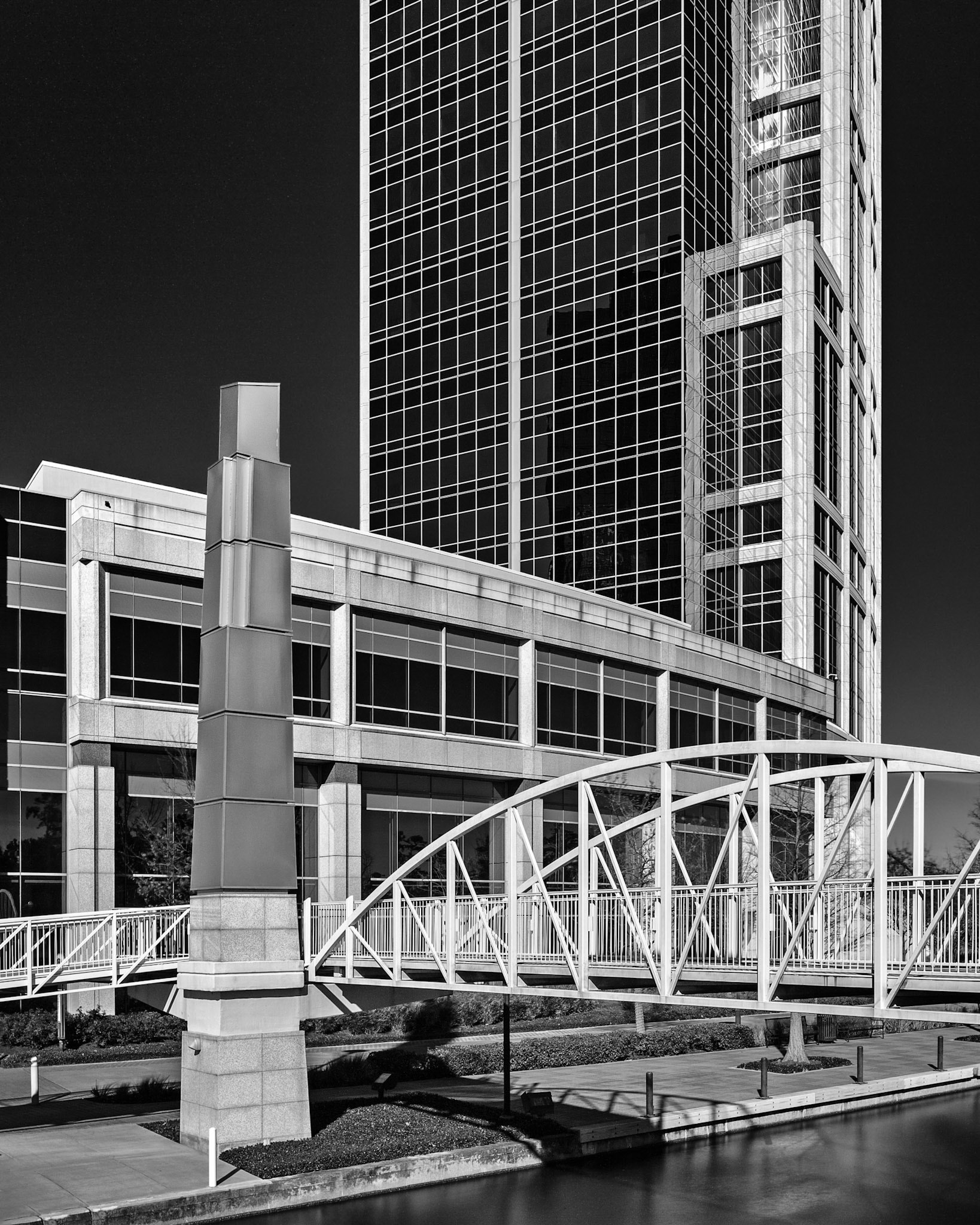 Abstract Contrasts In Line, Shape, Form and Tonality