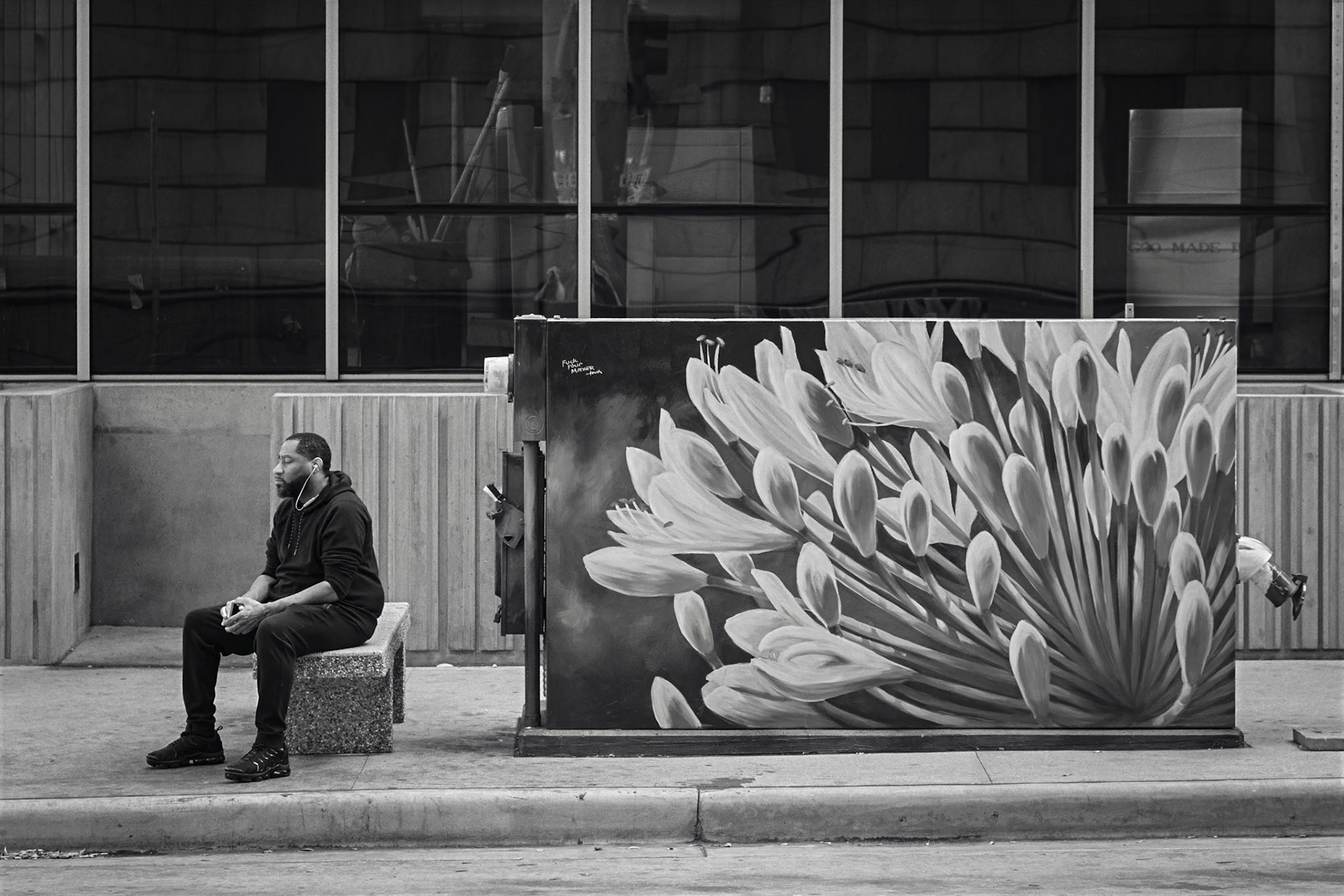 Thinking Of His Happy Space