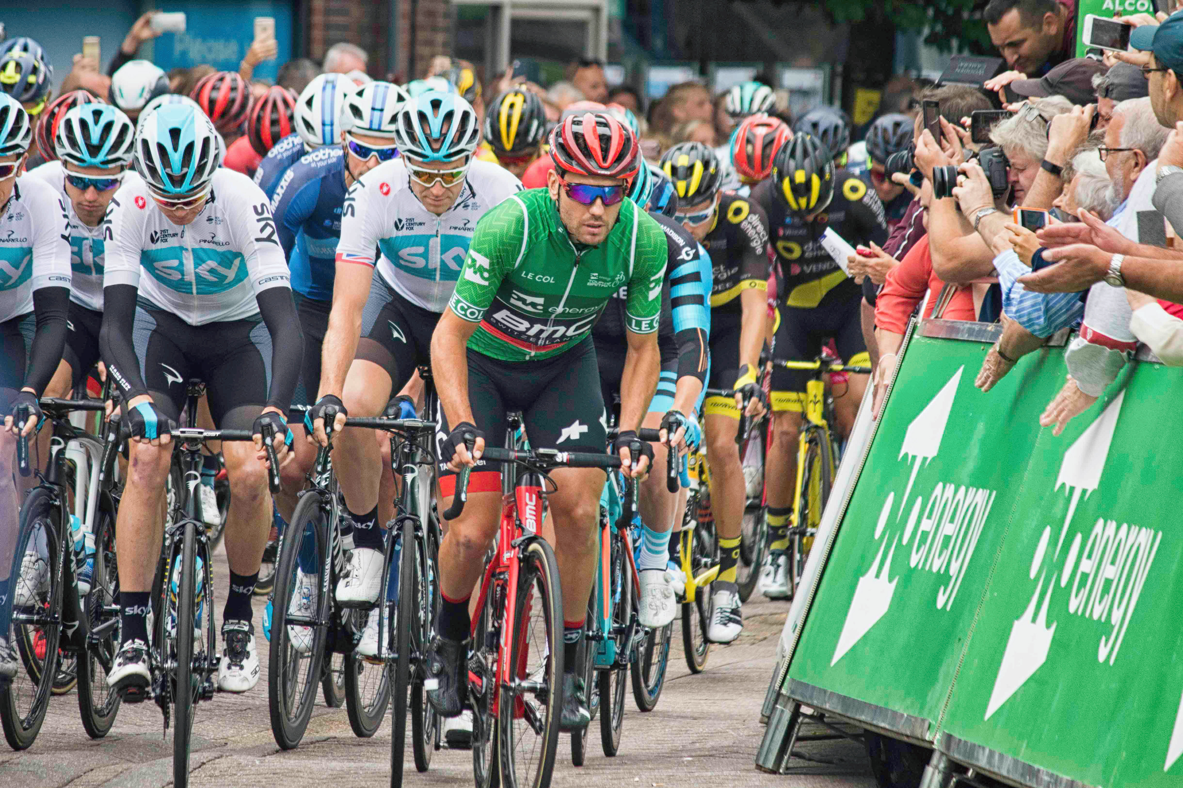 Thomas & Froome Tour Of Britain Nuneaton Start
