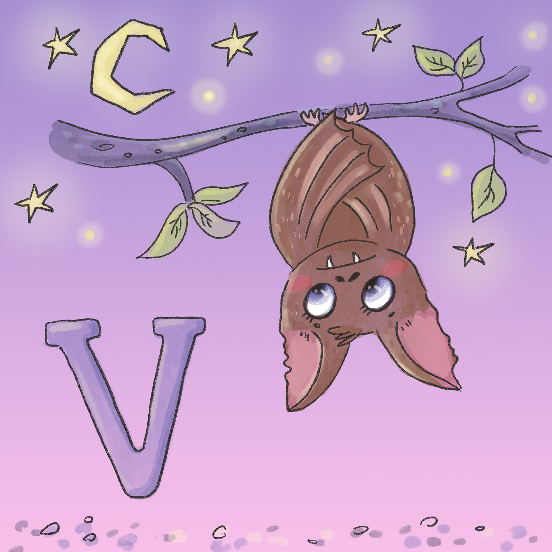 V - Vampire bat