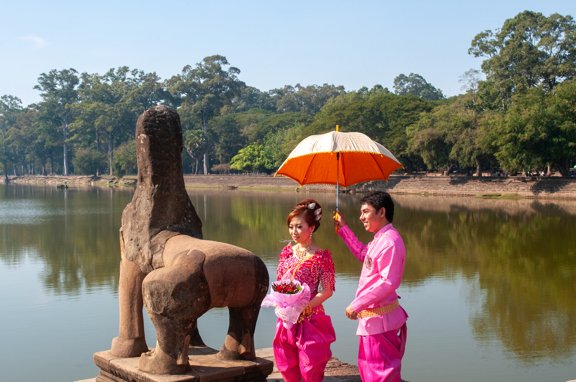 Wedding at Angkor Wat