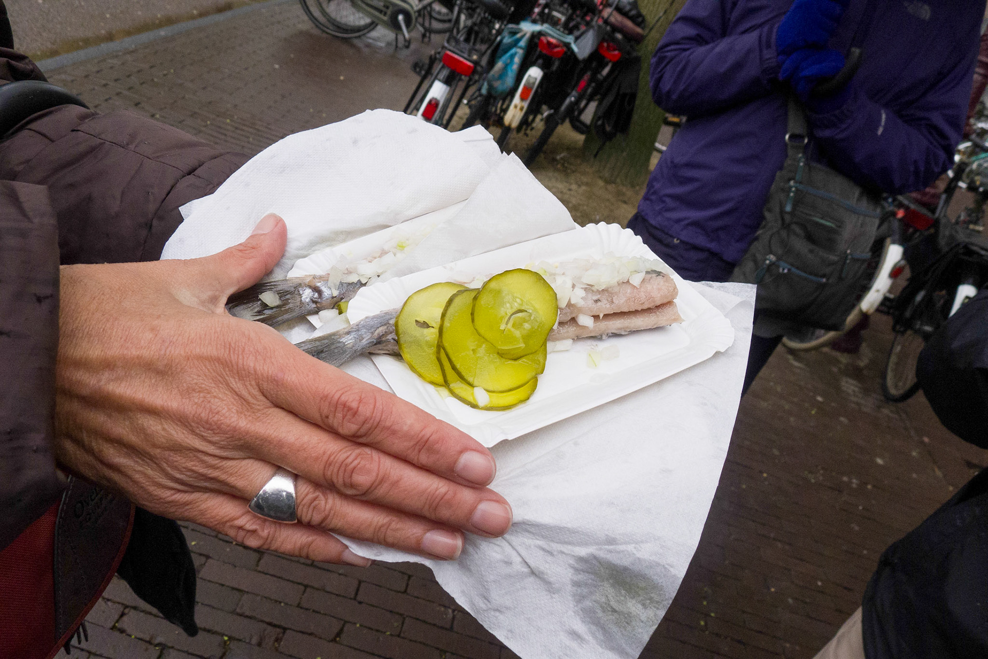 Herring Sandwich , Amsterdam