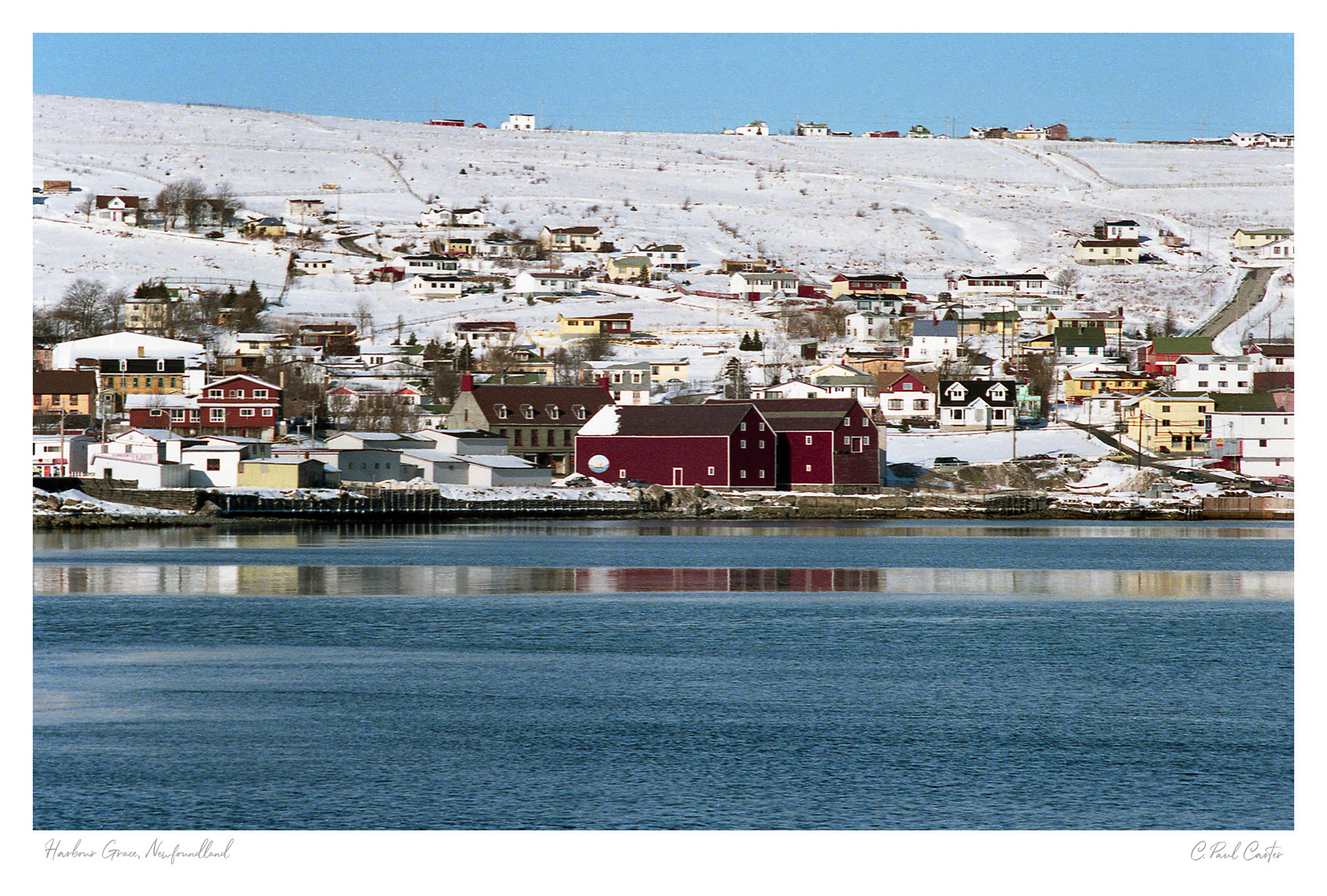 Winter in Harbour Grace - 1990