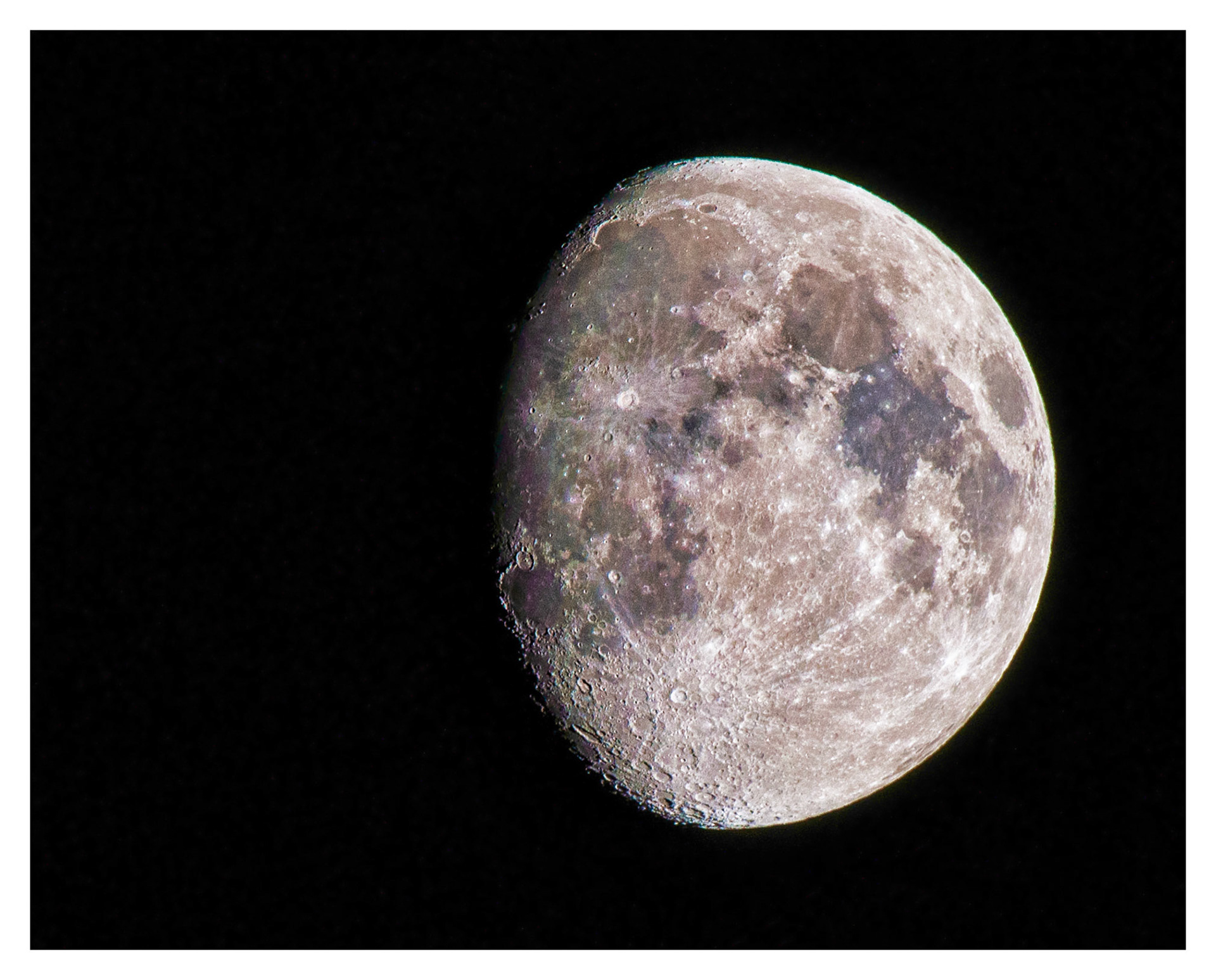 Moon over Kirkland, Quebec