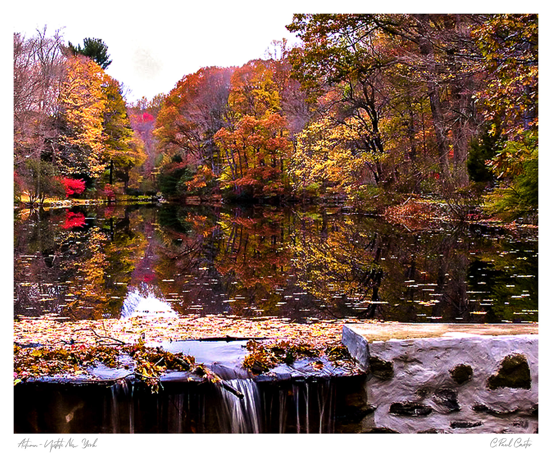 Fall day in Upper New York State