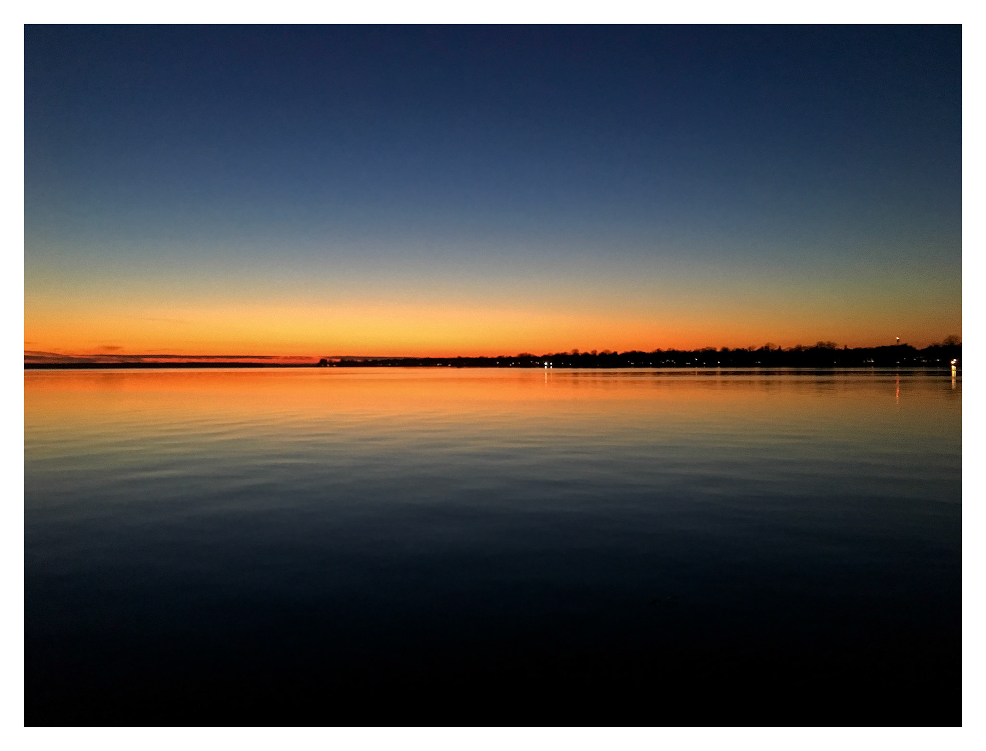 Sunset - Lac St. Louis, QC - 2017