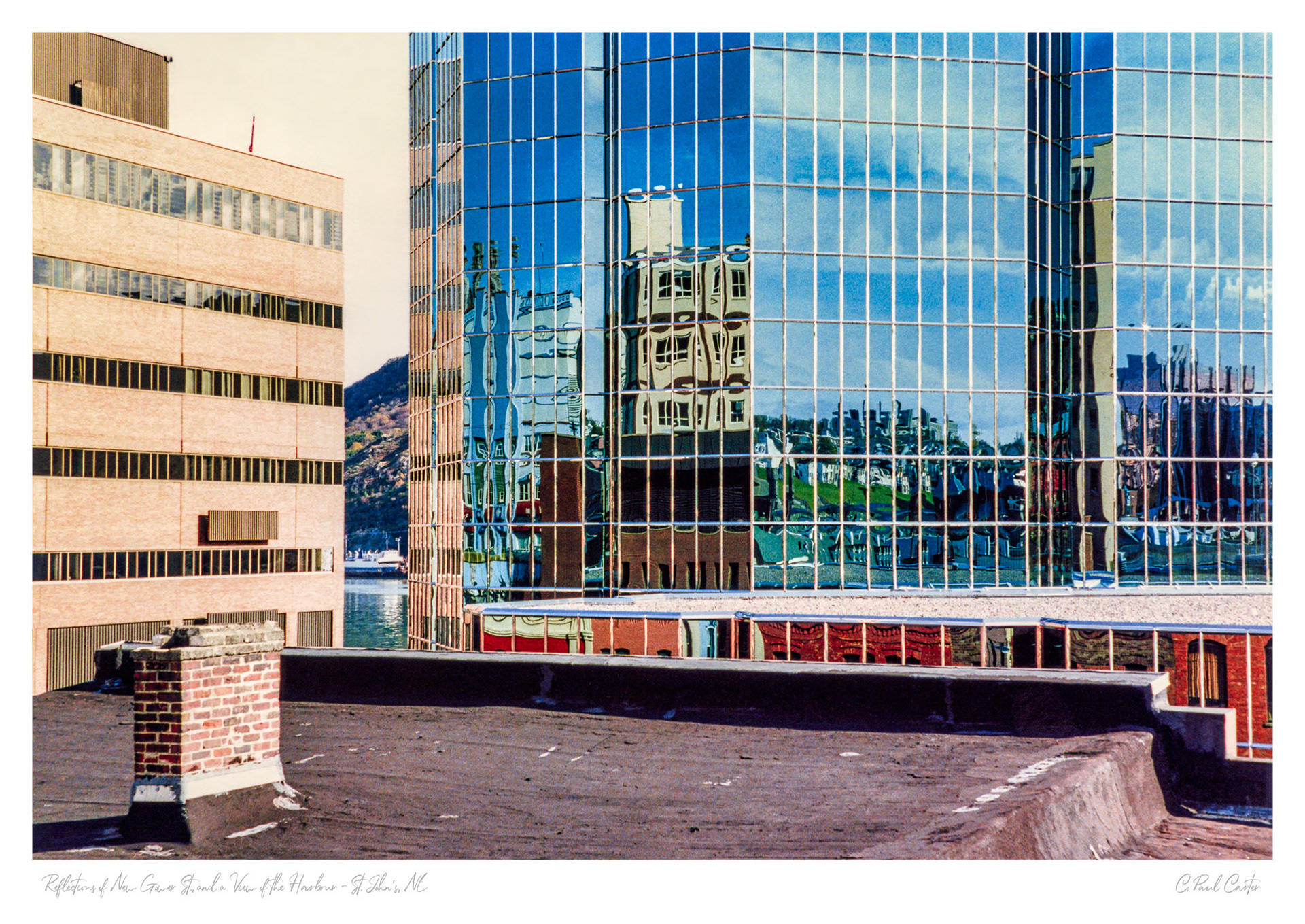 View of the Harbour - St. John's, NL - 1993