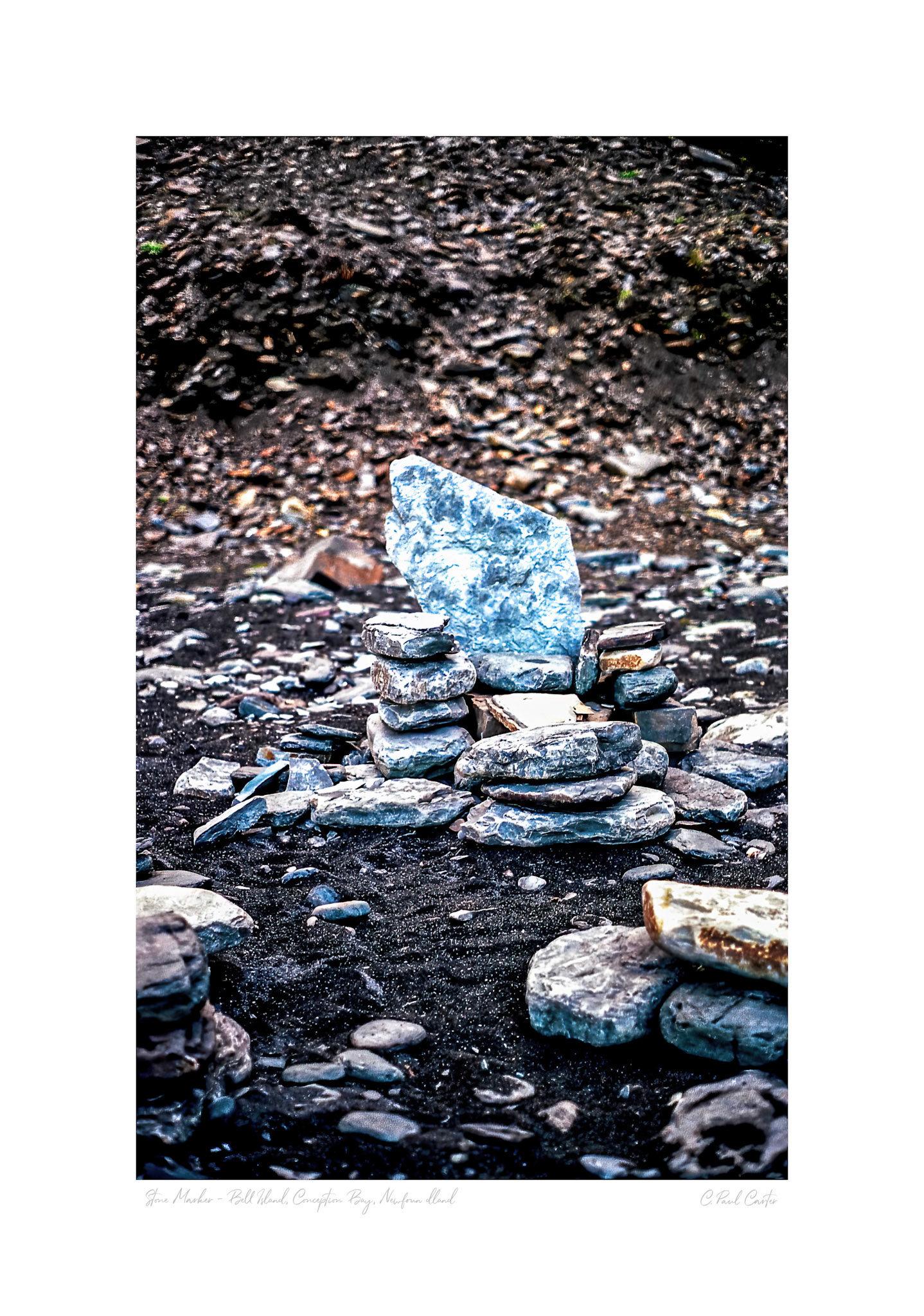 "Marker" Bell Island, Conception Bay, NL