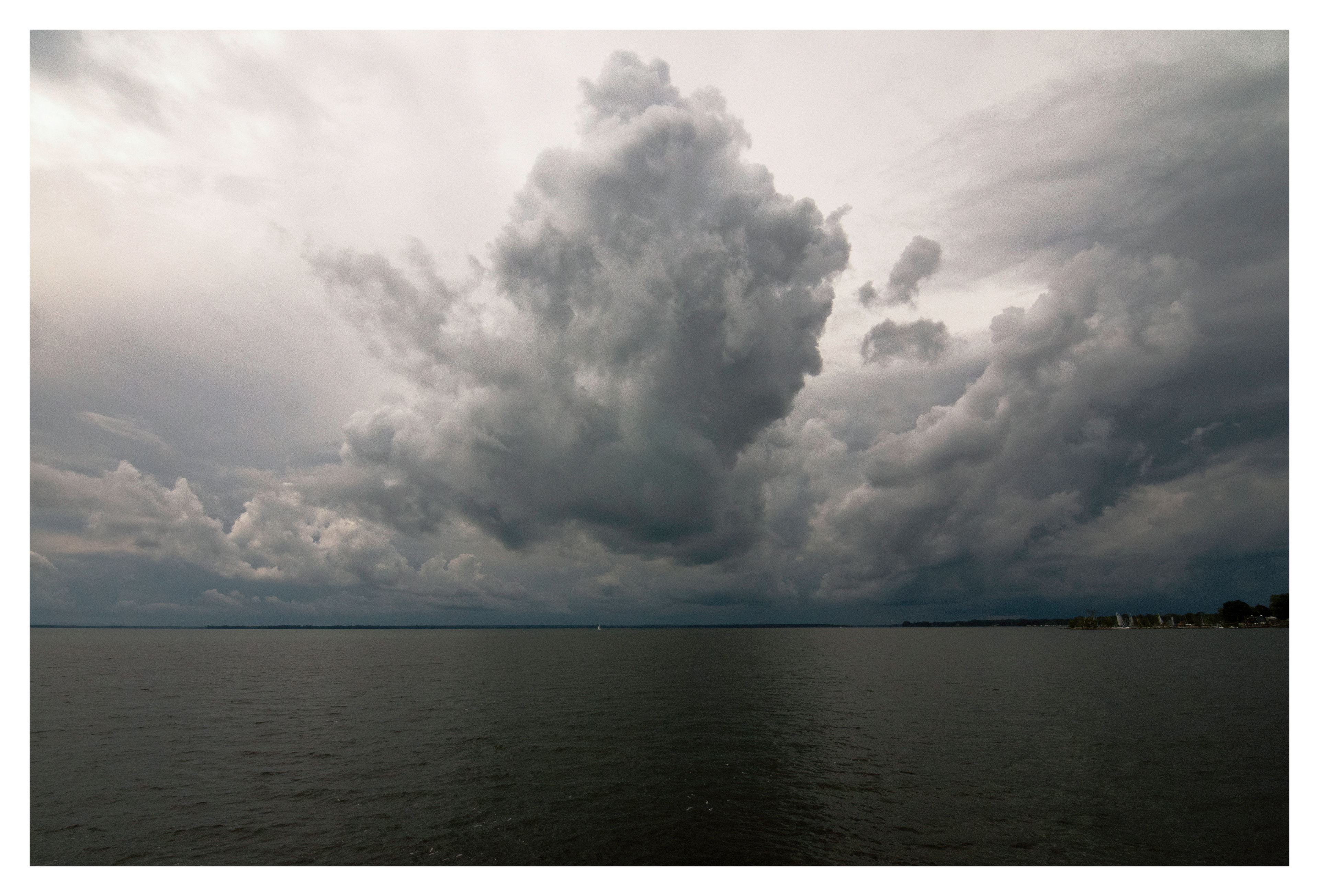 Storm Approaching from the West near Beaconsfield, QC