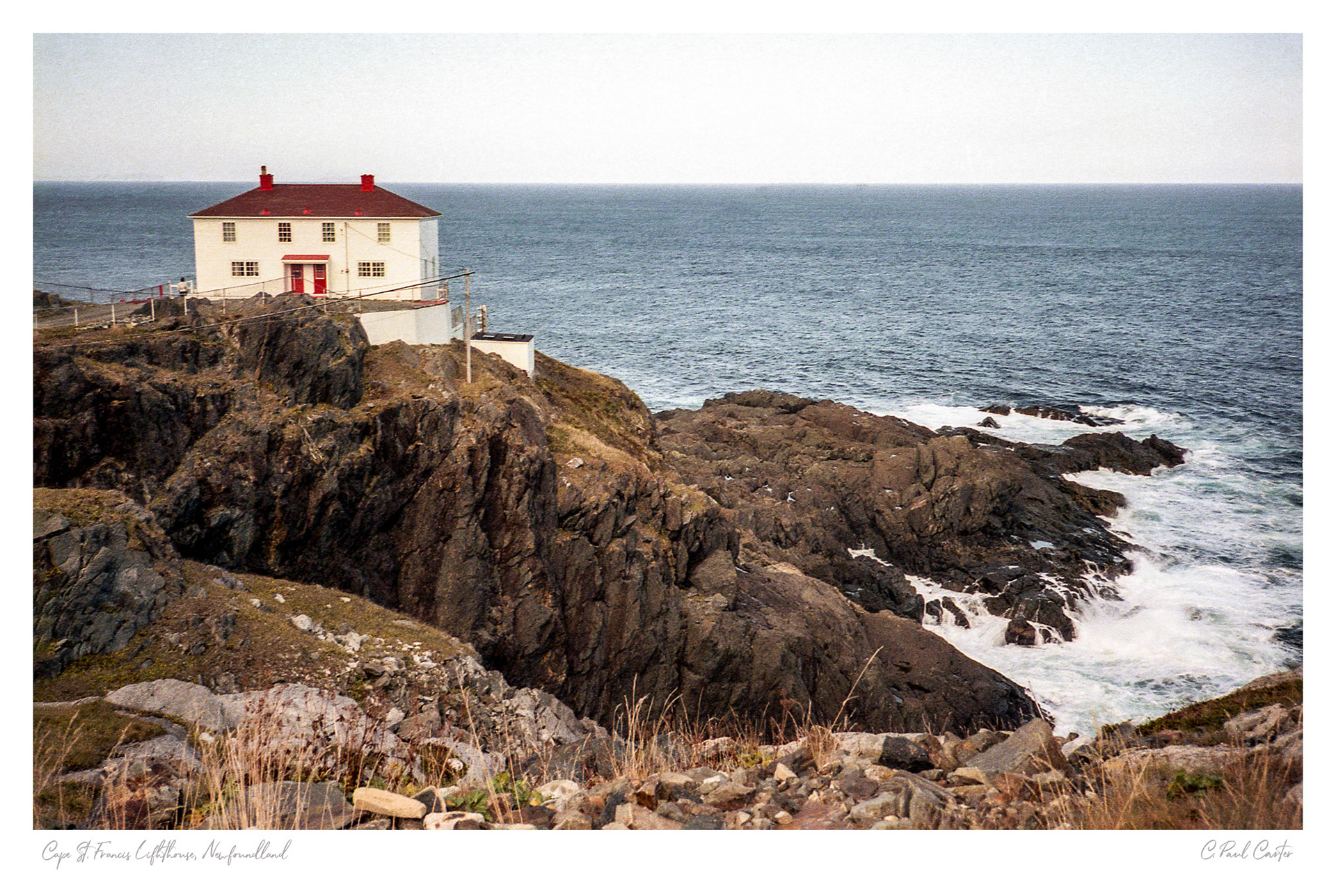 Old Lighthouse at Cape St. Francis, NL