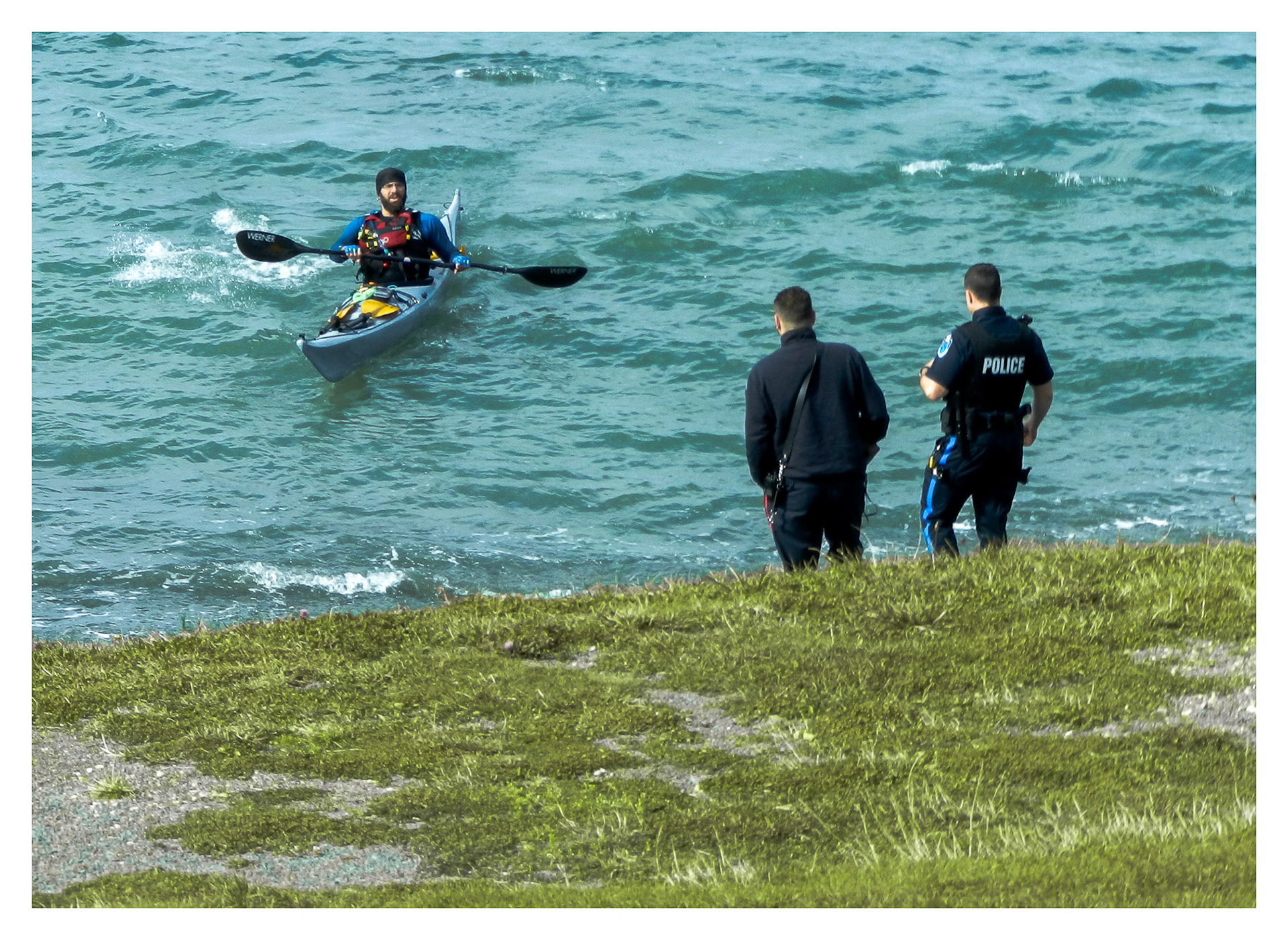 Kayaker of Interest - Topsail Beach, NL - 2017