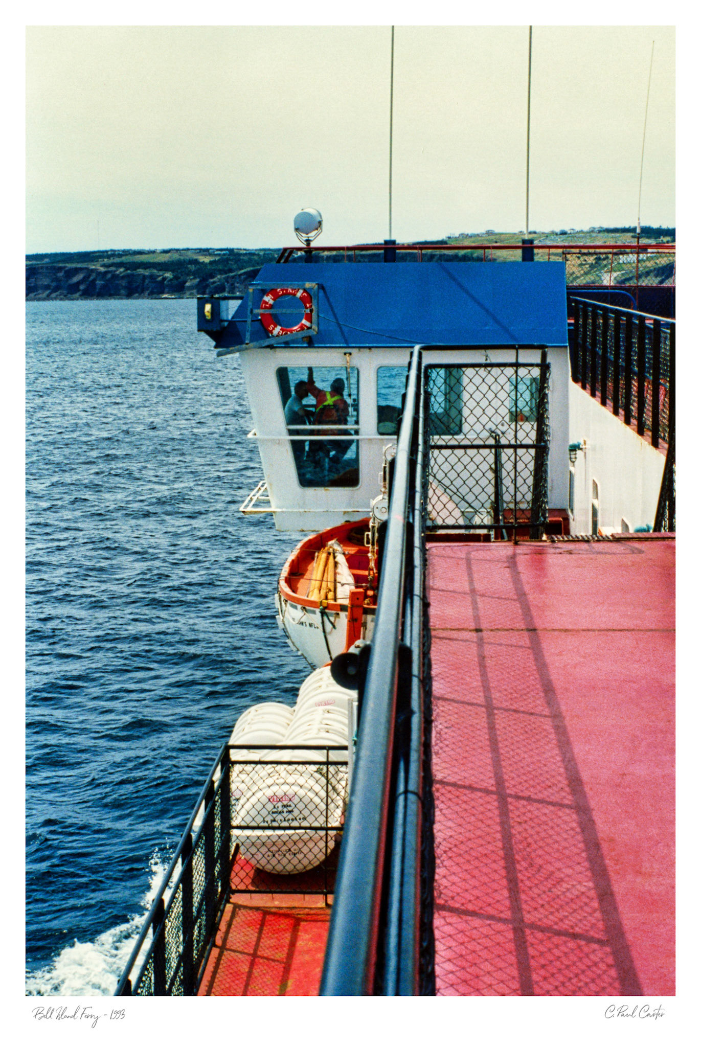 Bell Island Ferry run - 1993