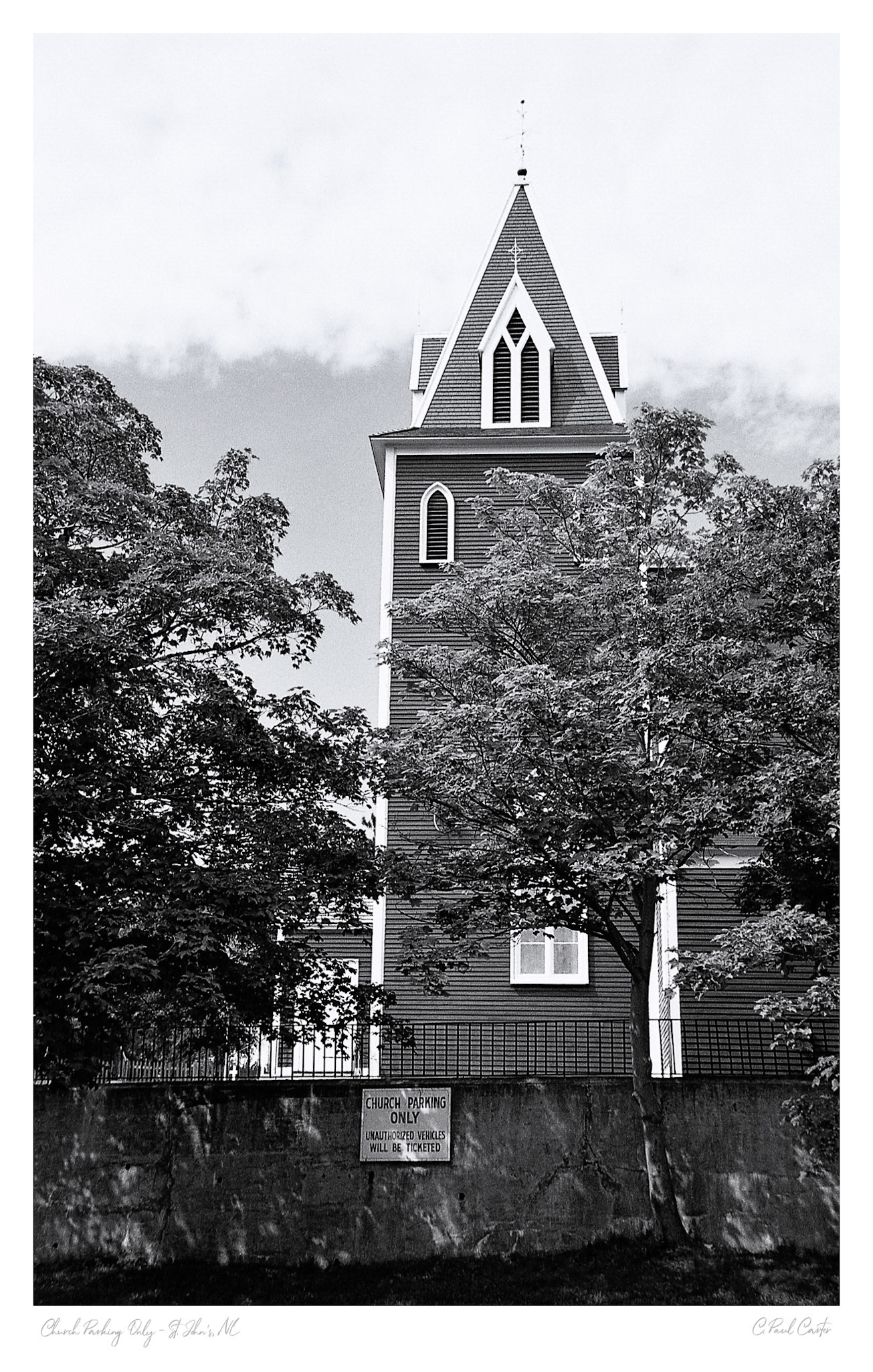 Church Parking Only - St. Thomas' - St. John's, NL