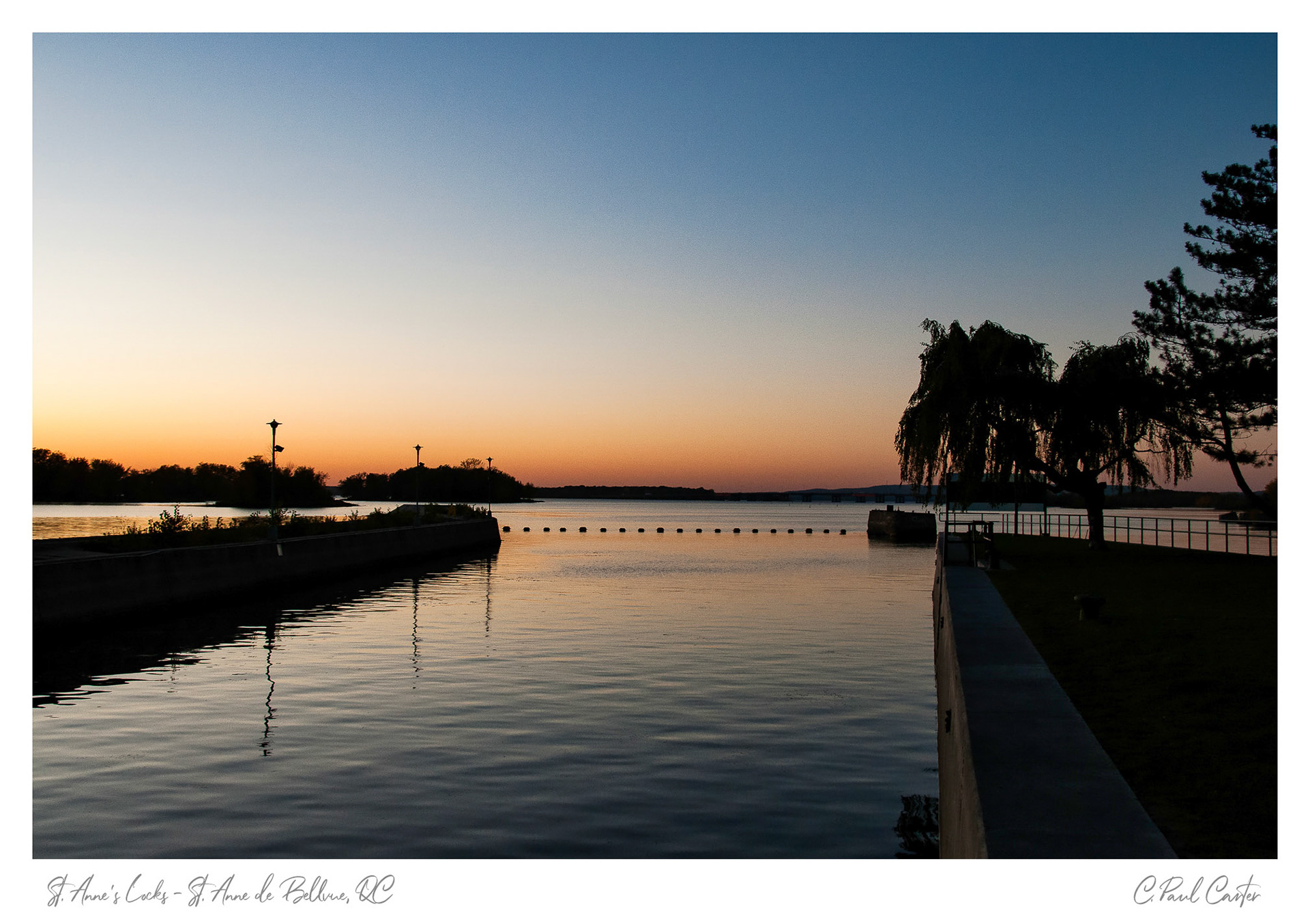 Locks at St. Anne-de-Bellevue, QC
