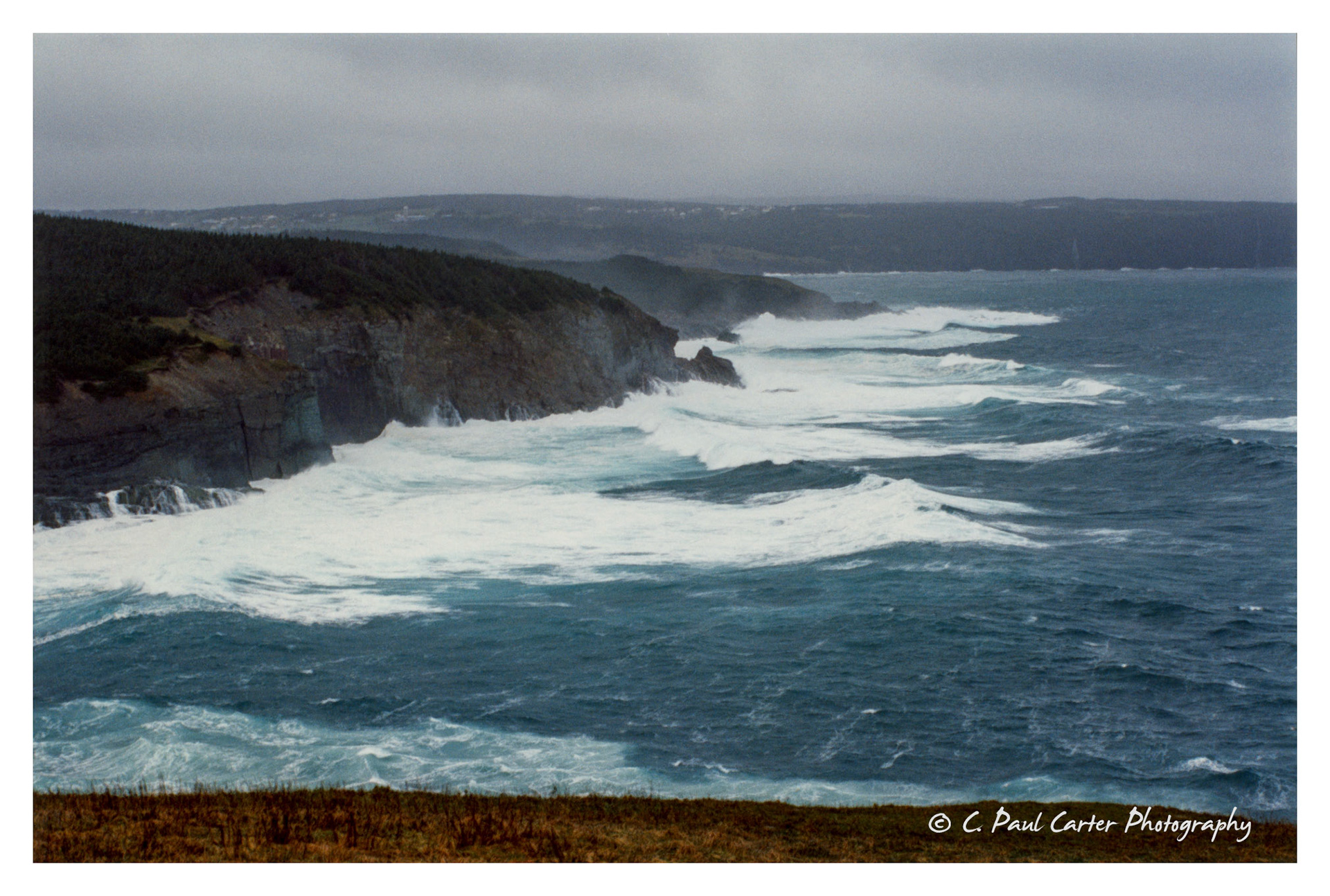 November Storm at Middle Cove, NL