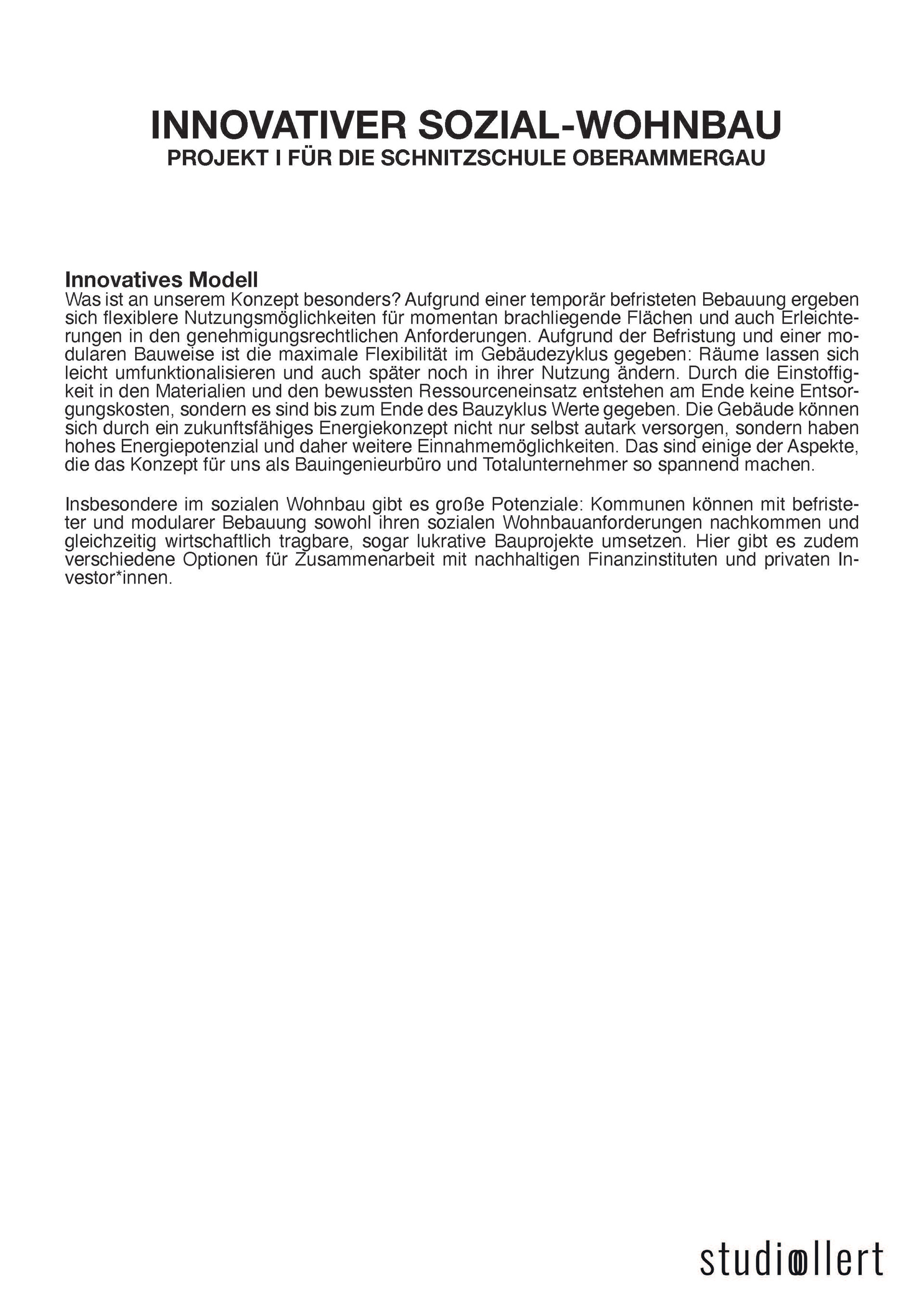 Innovativer Wohnbau S.3