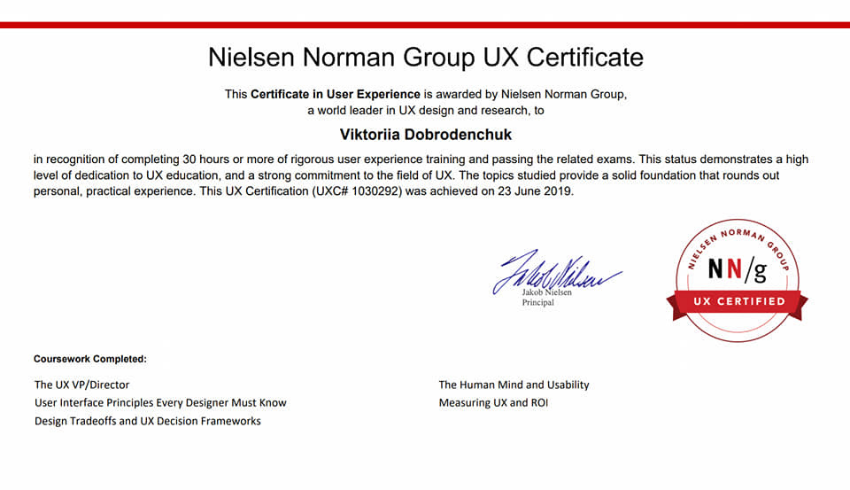 NNg/UX
