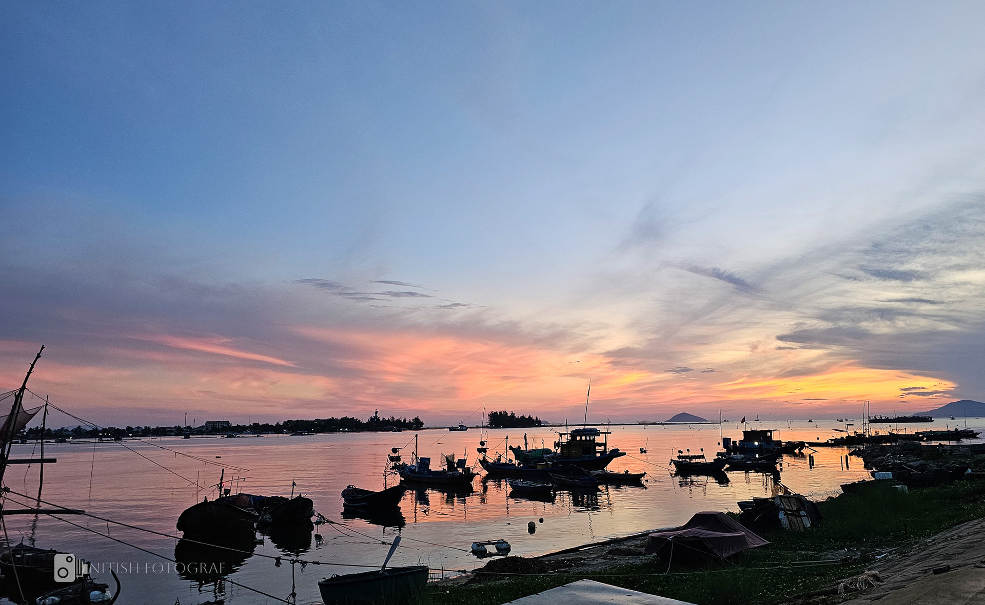Gentle waves and a golden horizon blending into a serene twilight