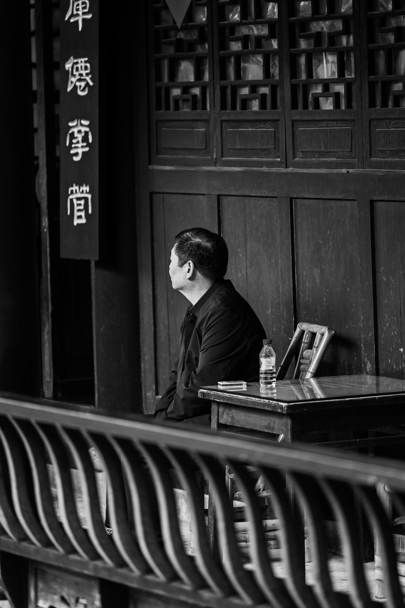 Between the lines of chaos lies a moment of grace