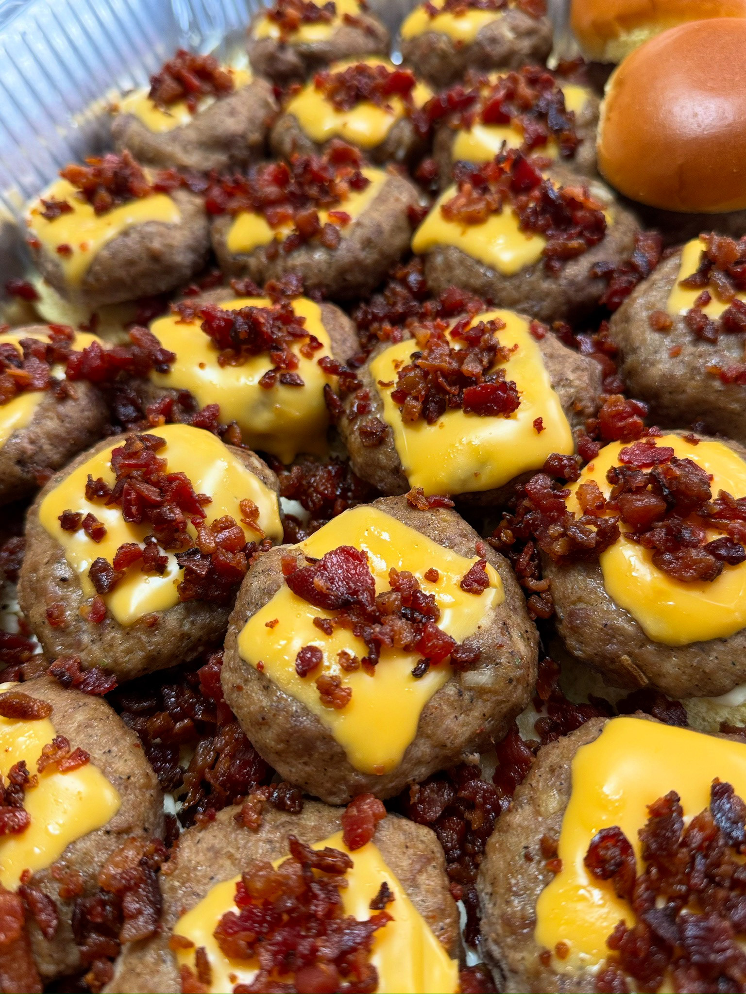 Bacon Cheeseburger Sliders