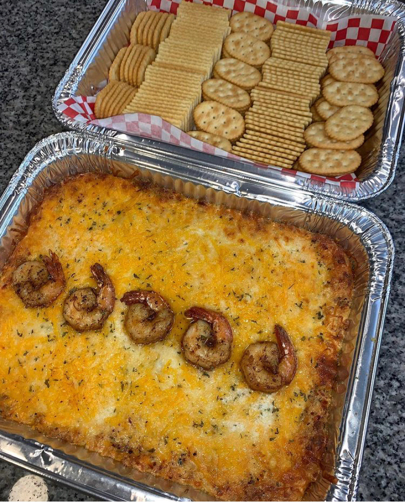 Cheesy Crab & Shrimp Dip