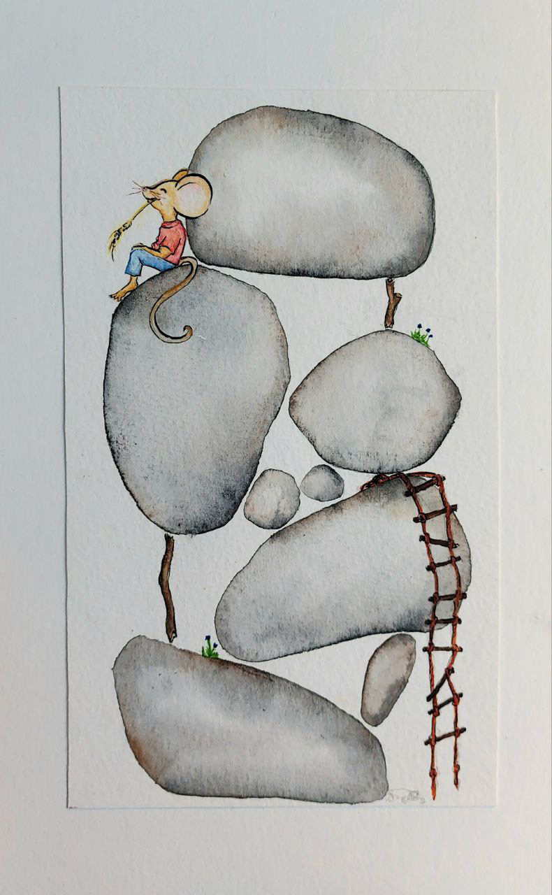 "little one", illustrator: meike lütge-kalberlah