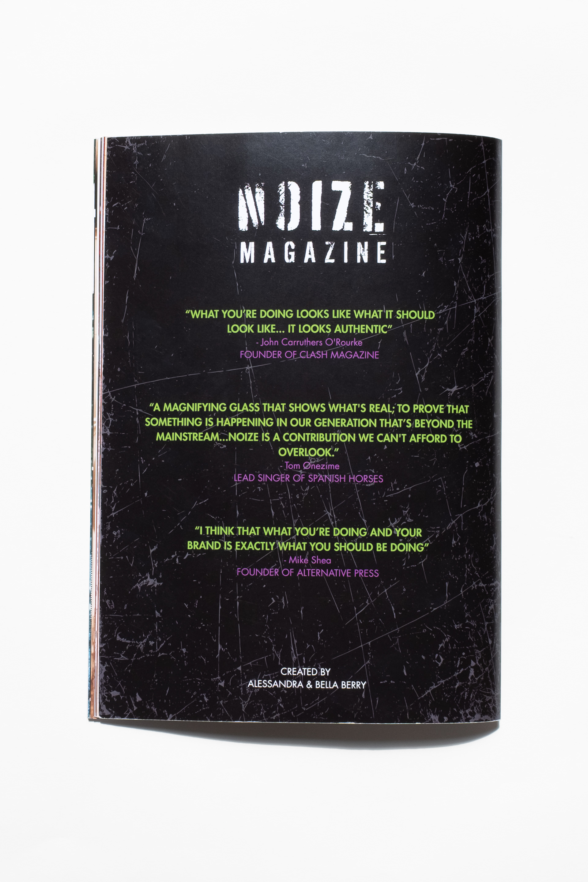 NOIZE MAGAZINE ISSUE 1