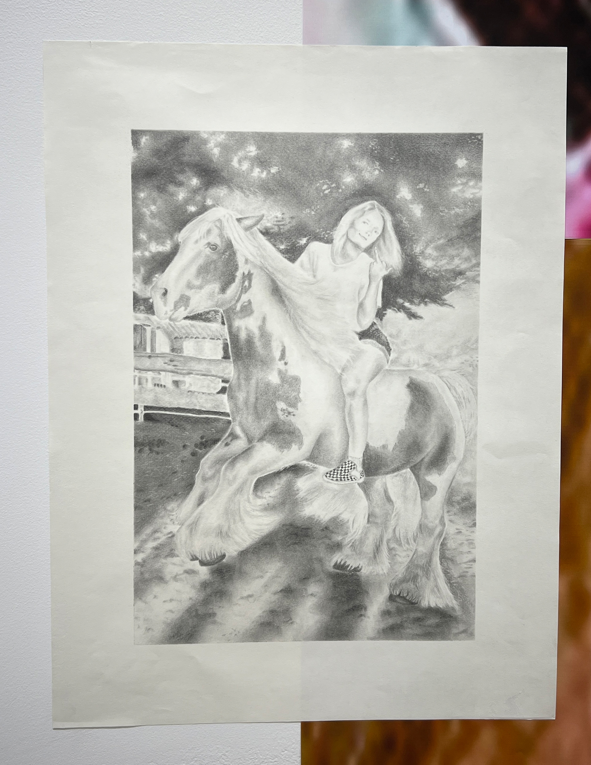 Girl Horse