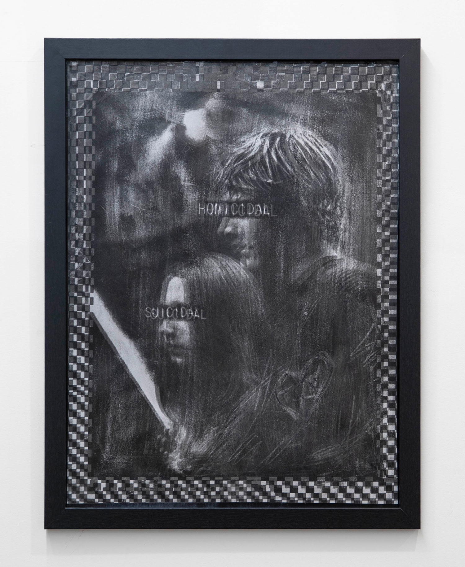 Psycho Suicide, True Love, 2024, Gum bichromate print, framed: 26 x 20 inches, 66 x 51 cm.