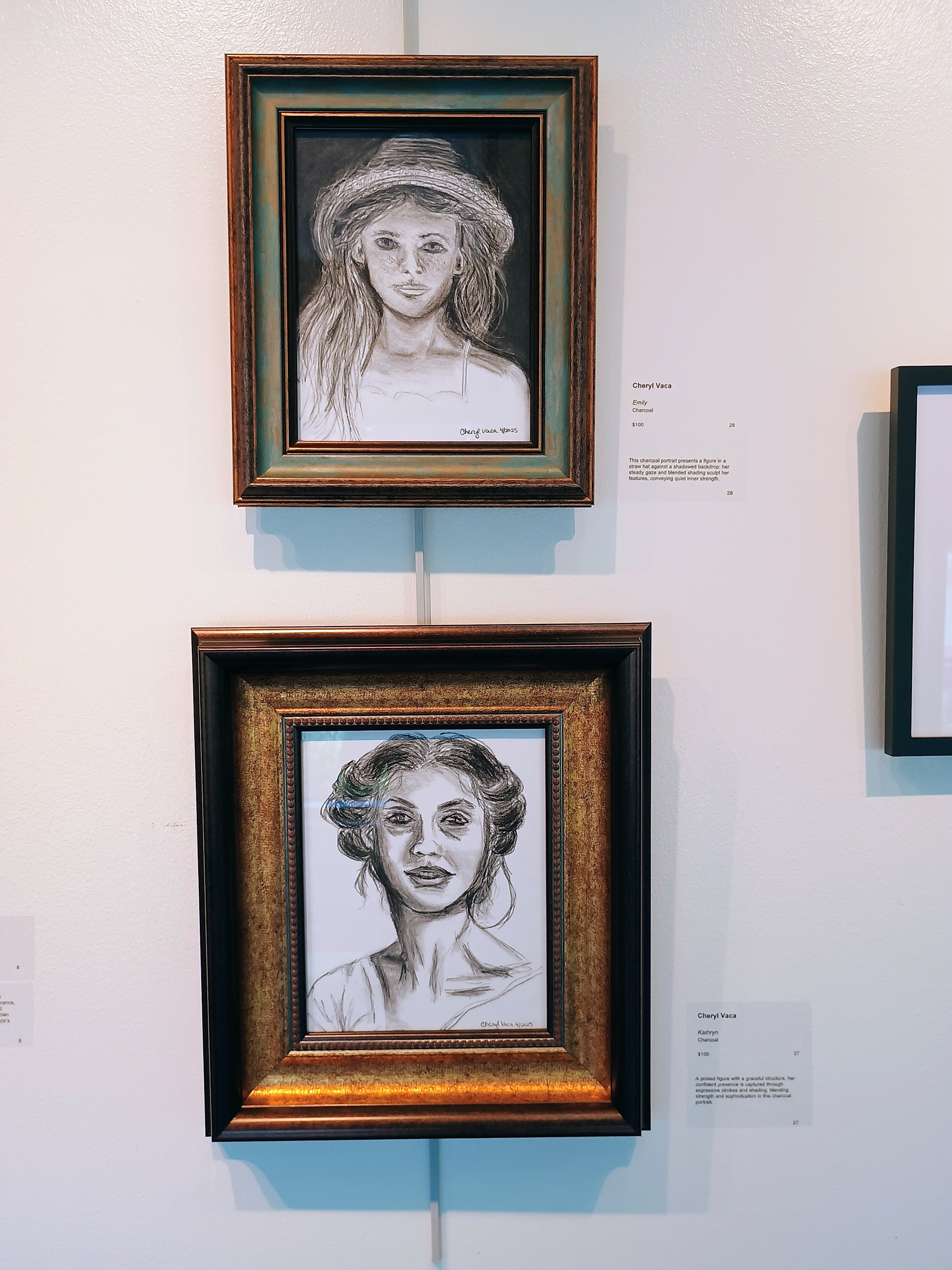 Emily (above) and Kathryn (below)