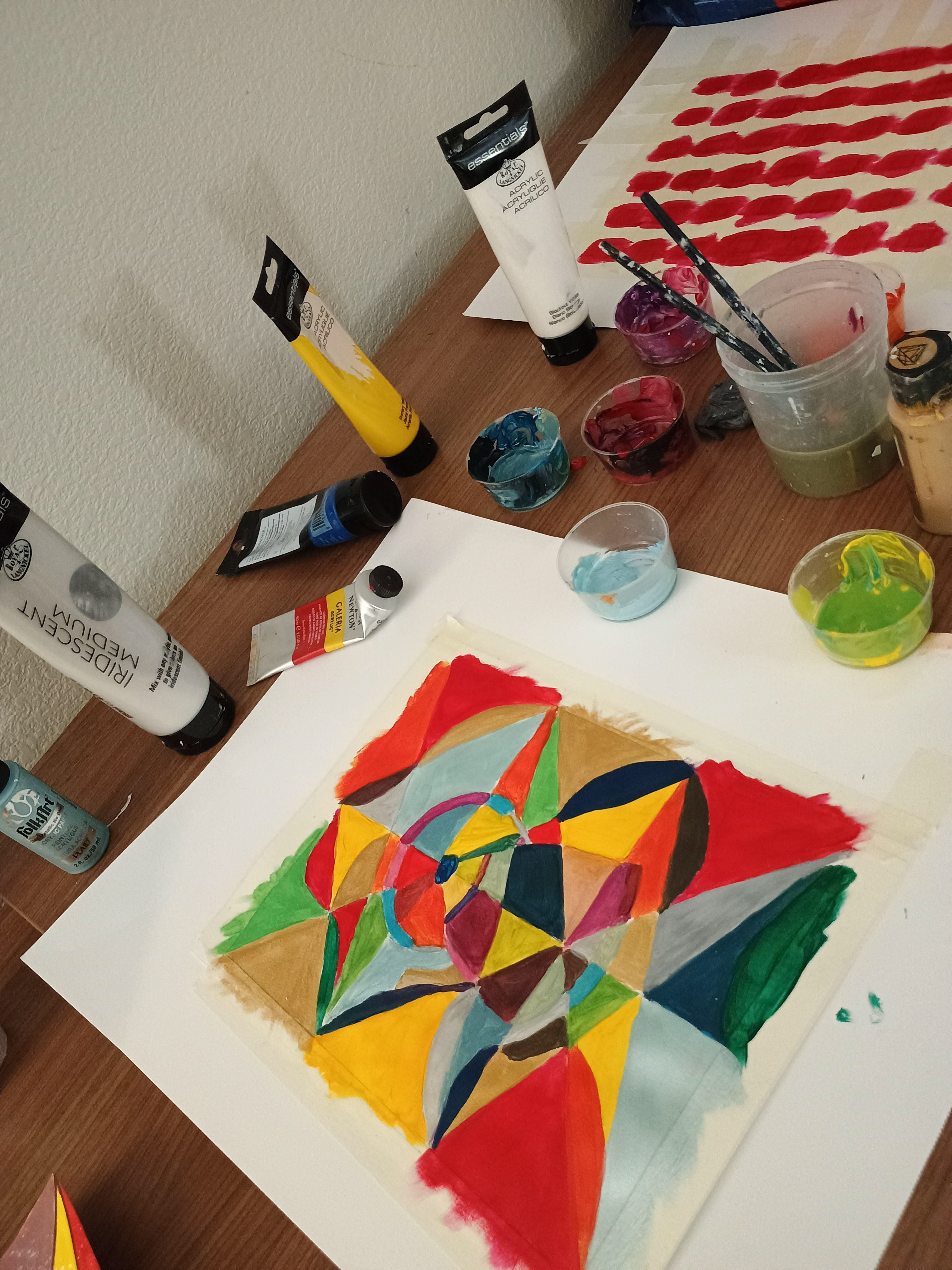 Acrylic Abstract