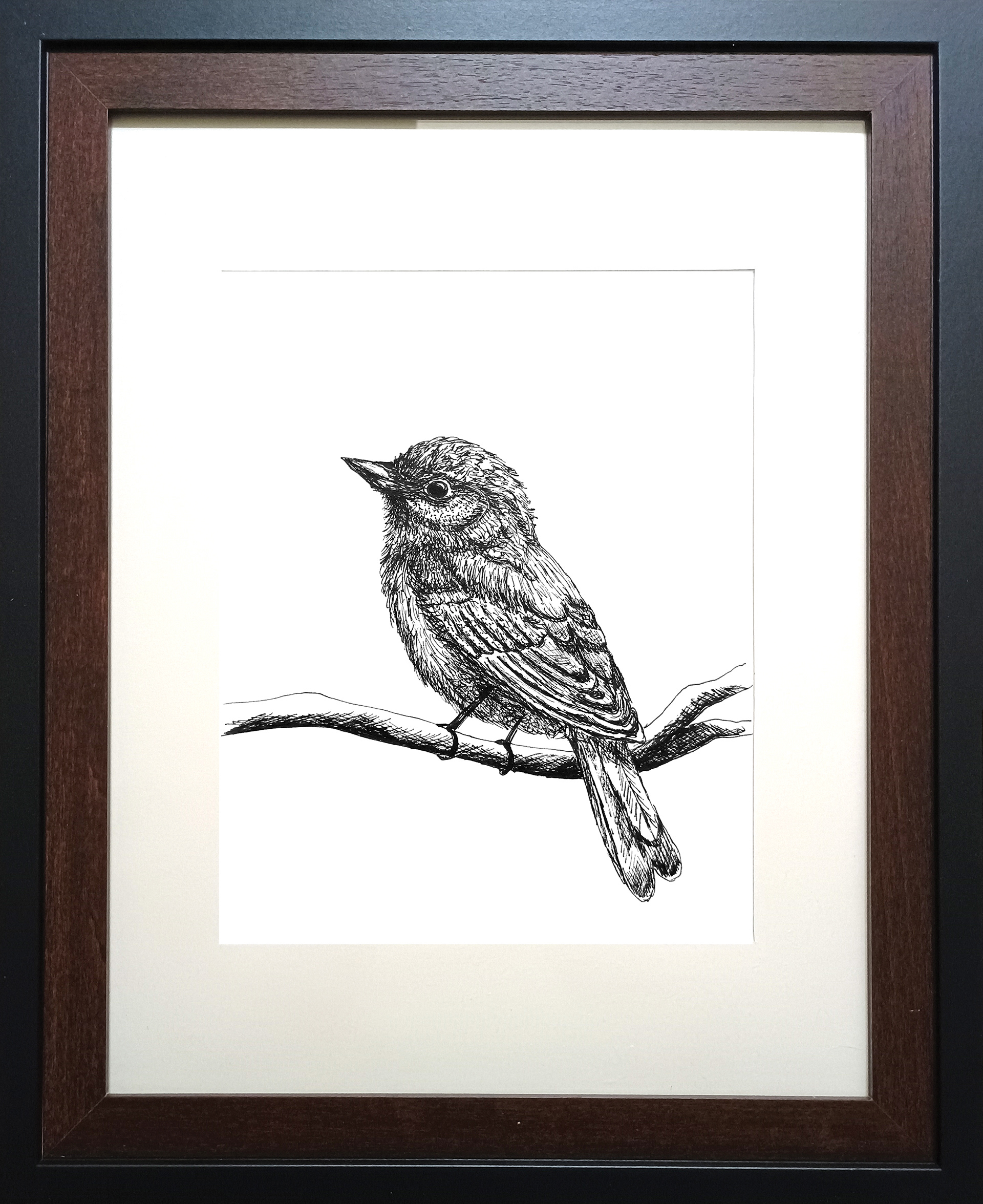 Bird Poised