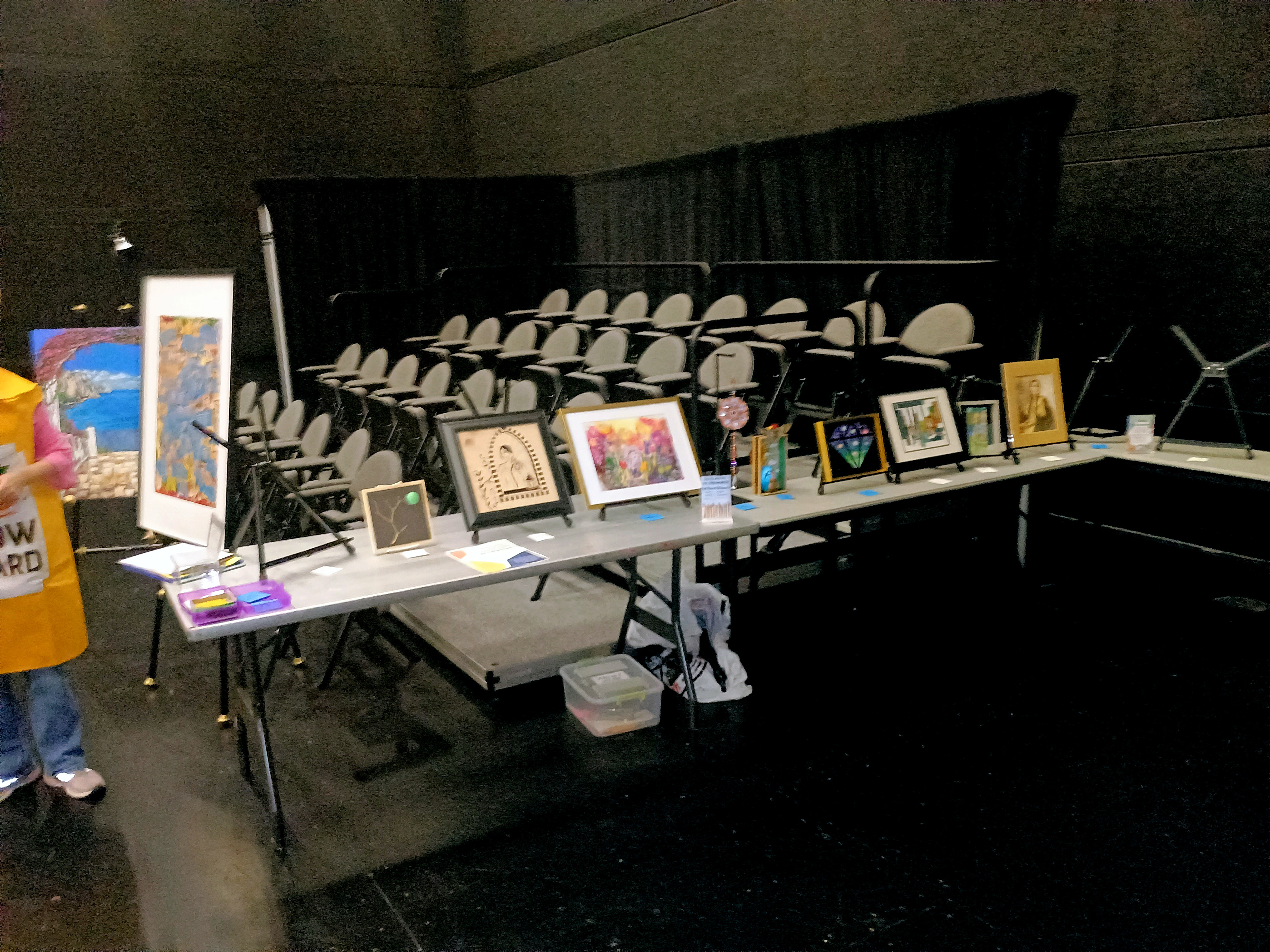 Monthly art competition entries
