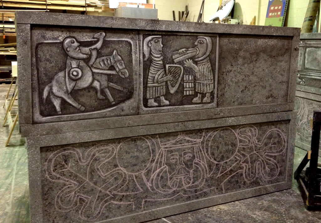 carved stone