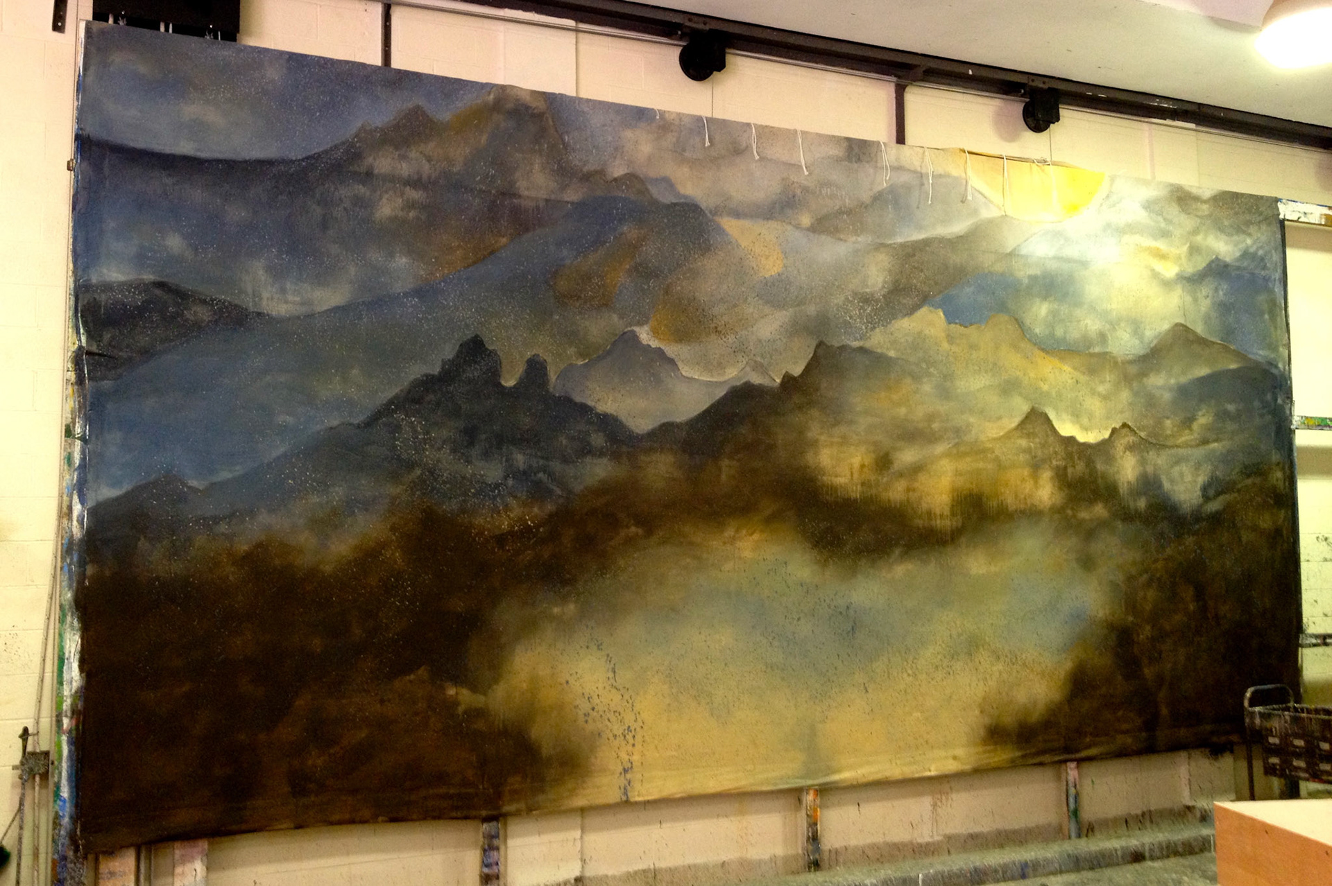 Backdrop for Our Town