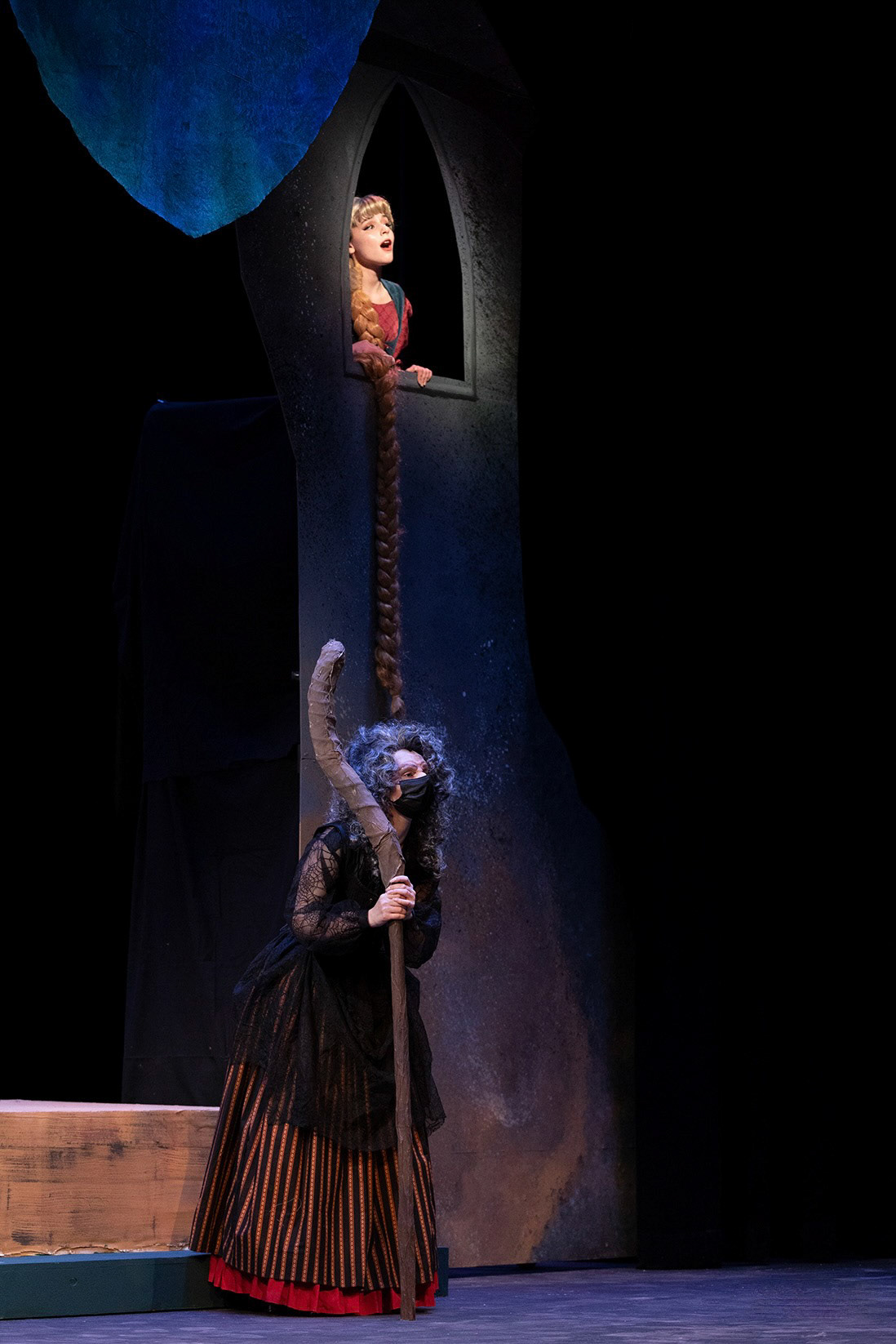 UNH Into the Woods dress rehearsal