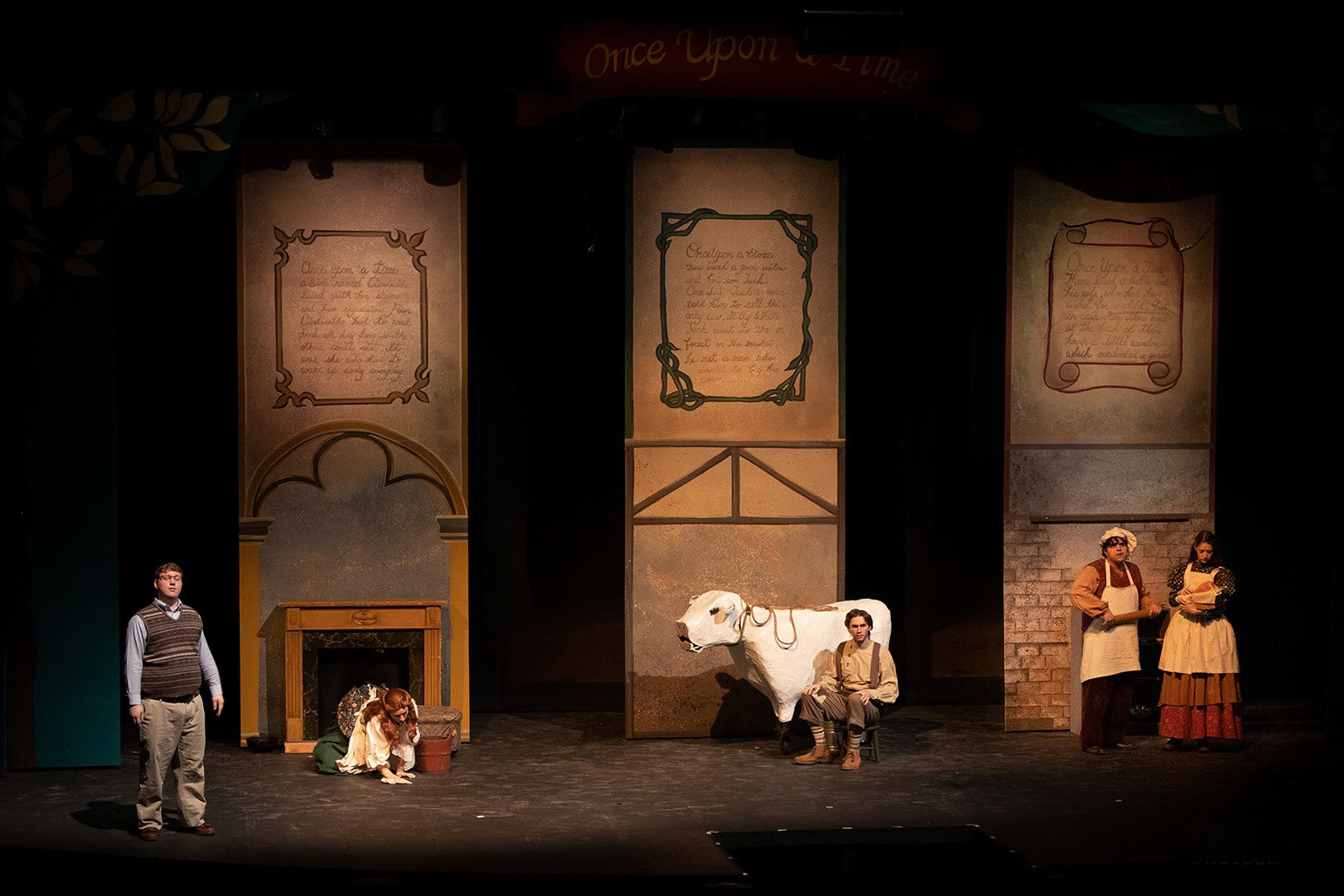 UNH Into the Woods dress rehearsal