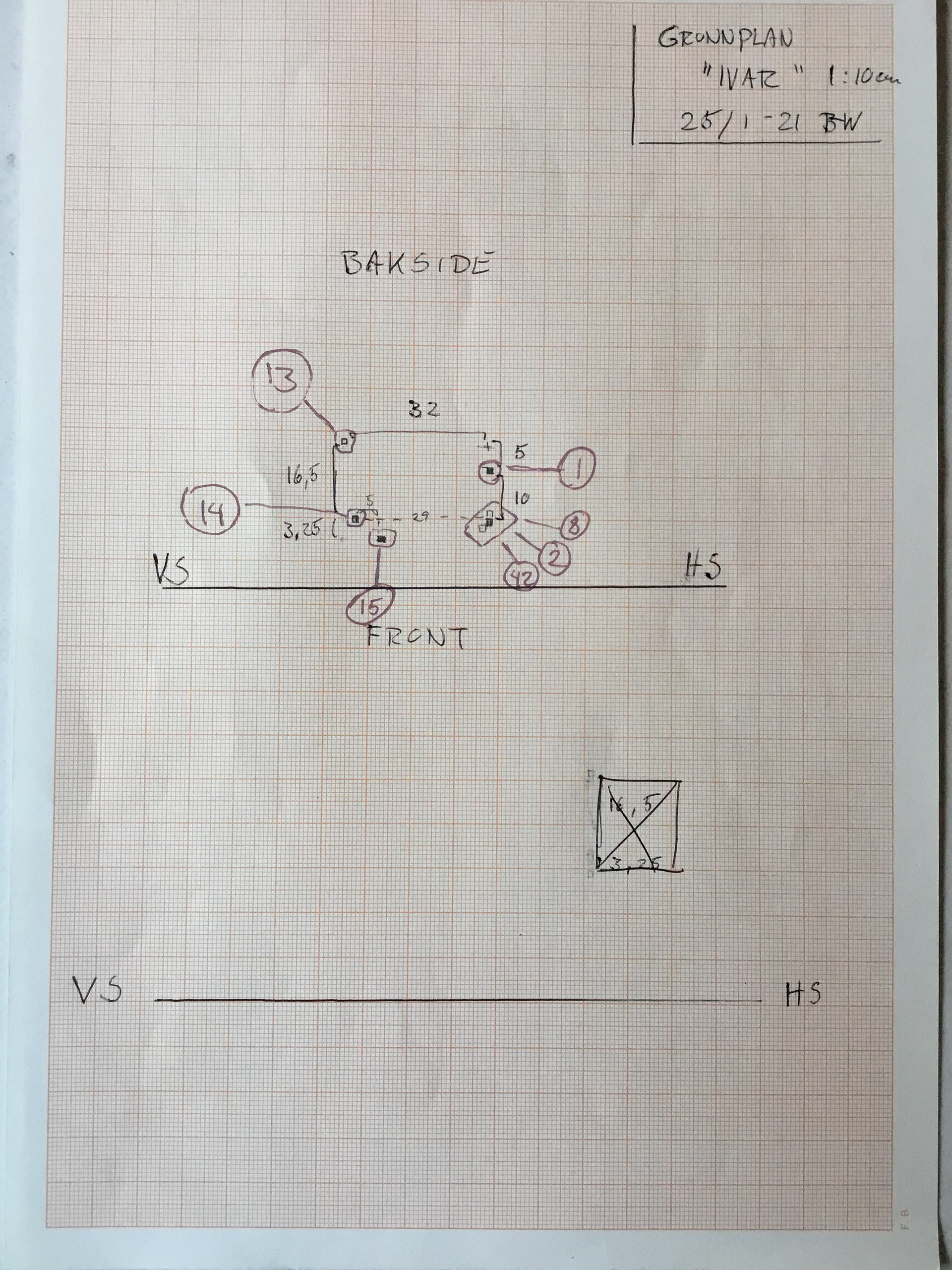 Berits arbeidstegninger